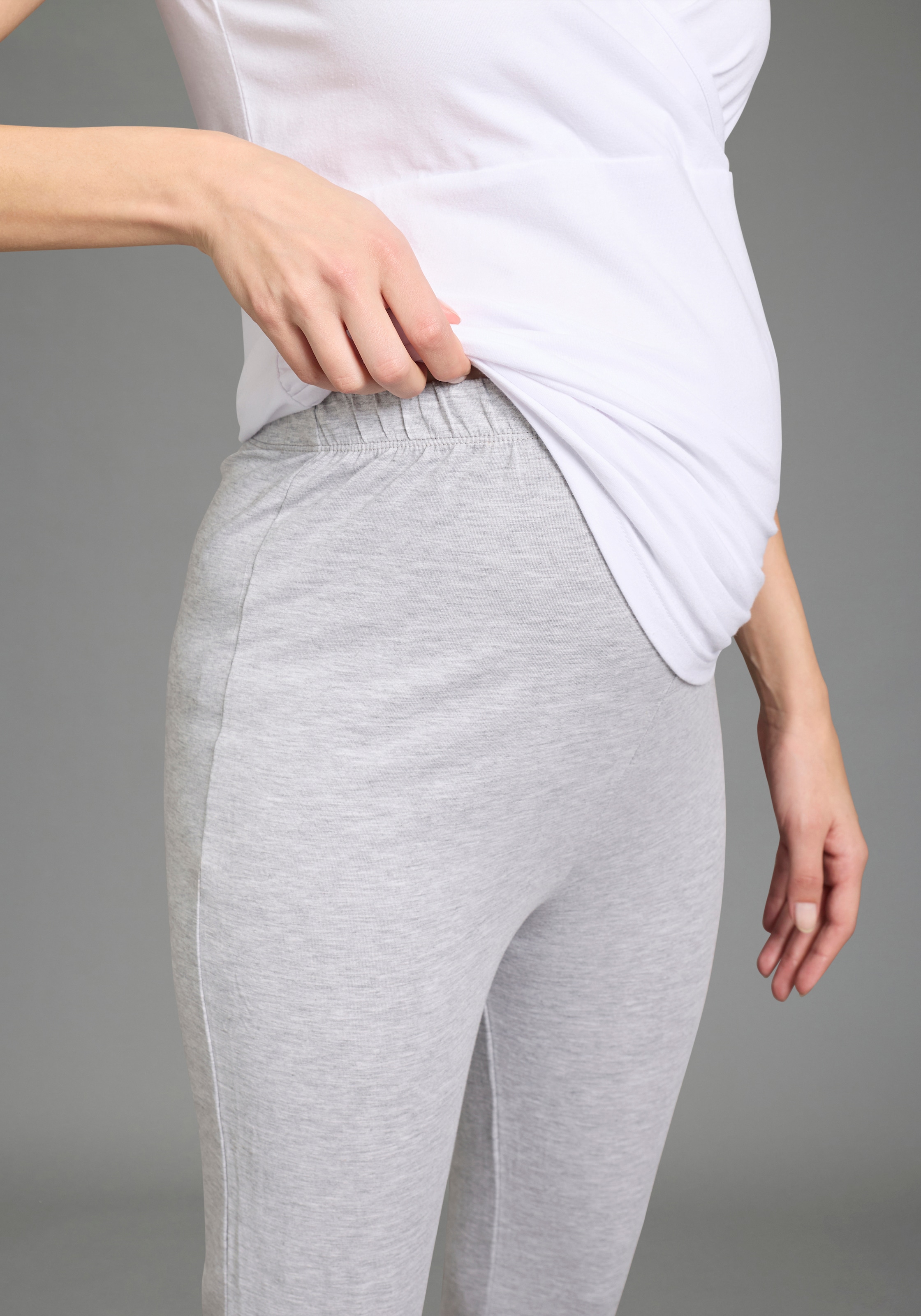 Neun Monate Umstandsleggings », Hose für Schwangerschaft und Stillzeit«  , bequem und gut kombinierbar