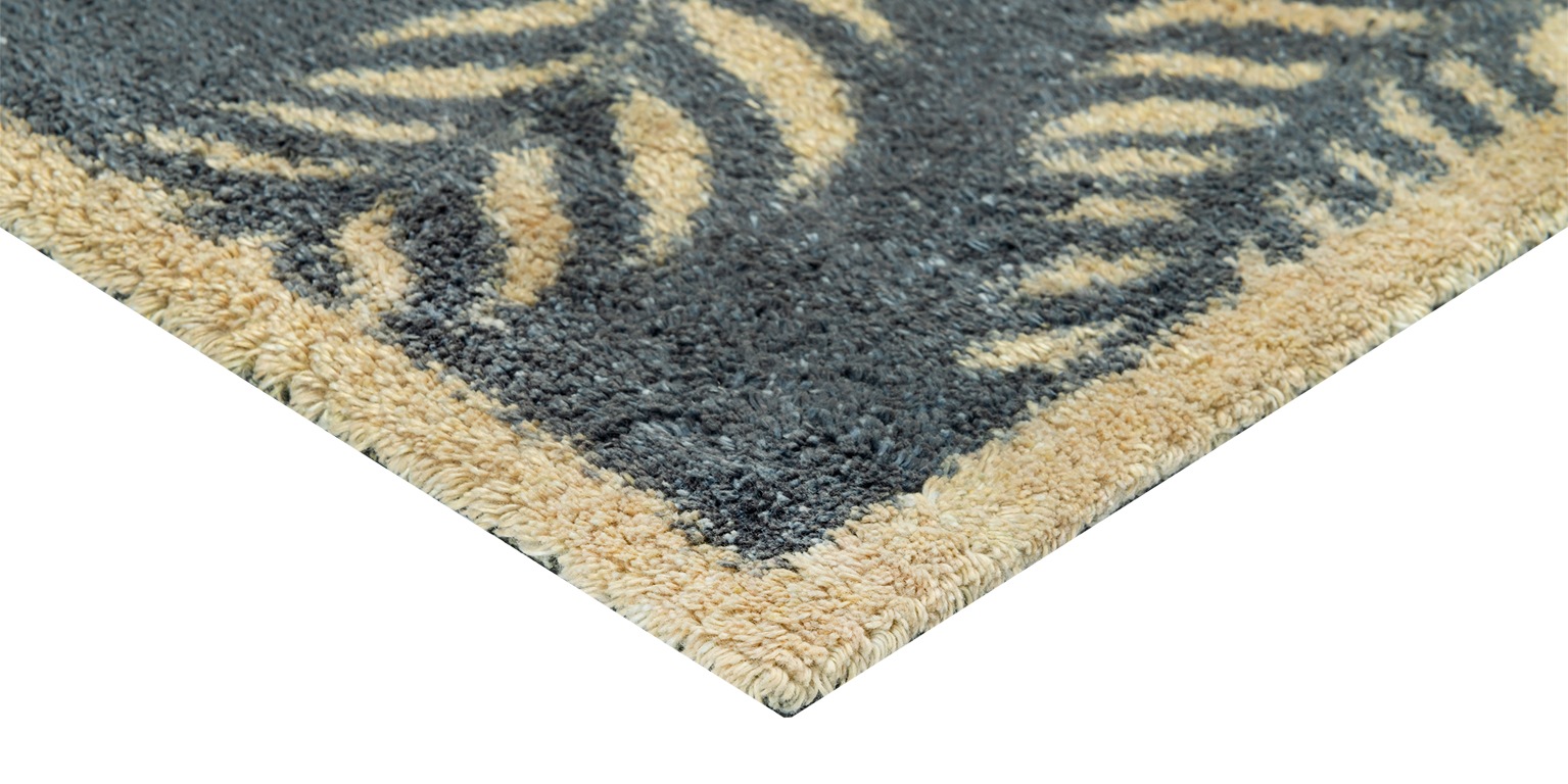 Turtle Mat Tapis de sol »Leaf Scroll« Rectangulaire 9 mm Höhe