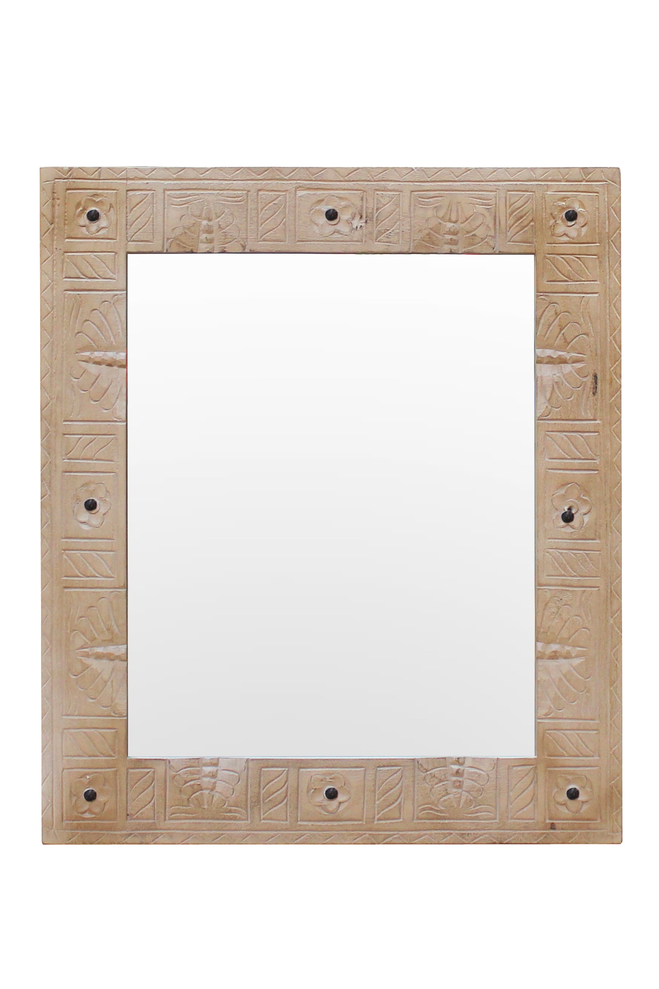 SIT Ensemble de vestiaires »Chennai 5-tlg. Flurmöbel-Set aus Mangoholz mit Schuhschränken« Ensemble, Set de lames de parquet, 5 cuis tlg.