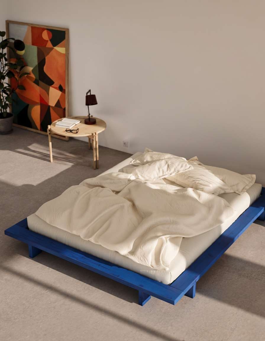 Karup Design »Bettgestell JAPAN BED Futonbett aus FSC®-zertifiziertem Massivholz« Mit Lattenrost,  zeitlos, bequem & in mehreren Farben und Grössen erhältlich