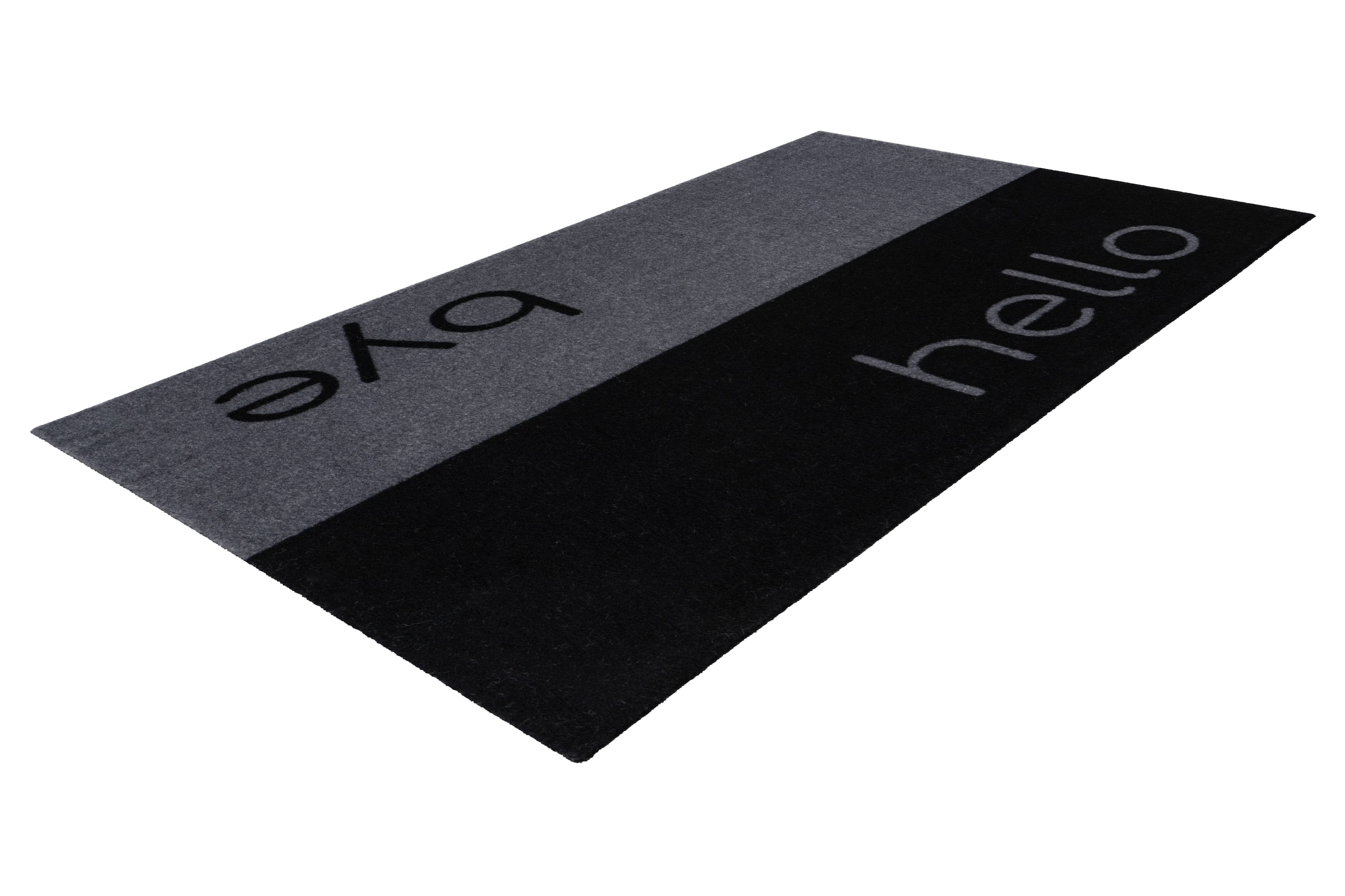 Kayoom Fussmatte »Cosy Entry 325« rechteckig 6 mm Höhe Türmatte, Schmutzfang, Hello, Eingang