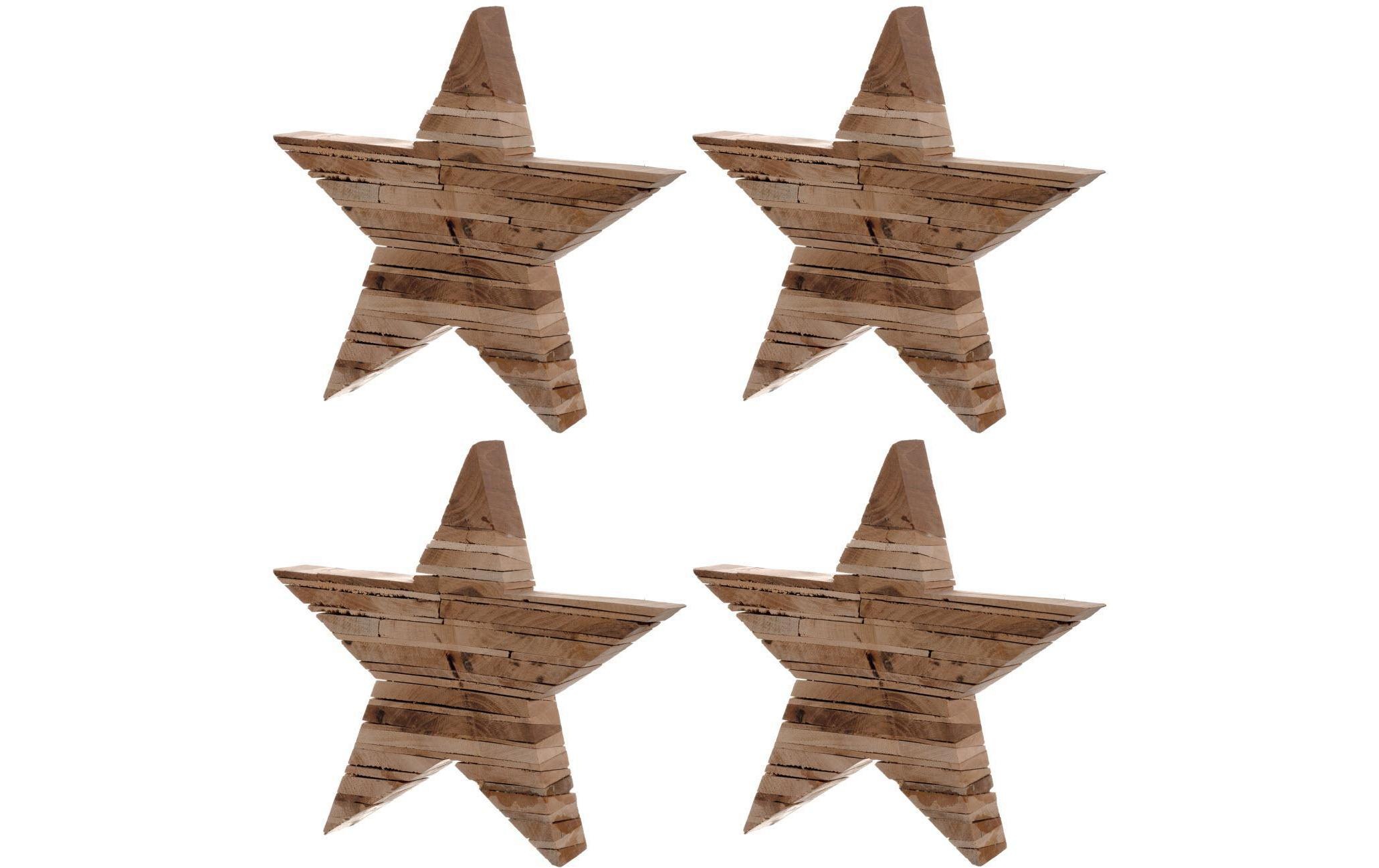 Image of LEONARDO Dekofigur »Decora 25 cm Stern, 4 Stück«, (4 St.) bei Ackermann Versand Schweiz