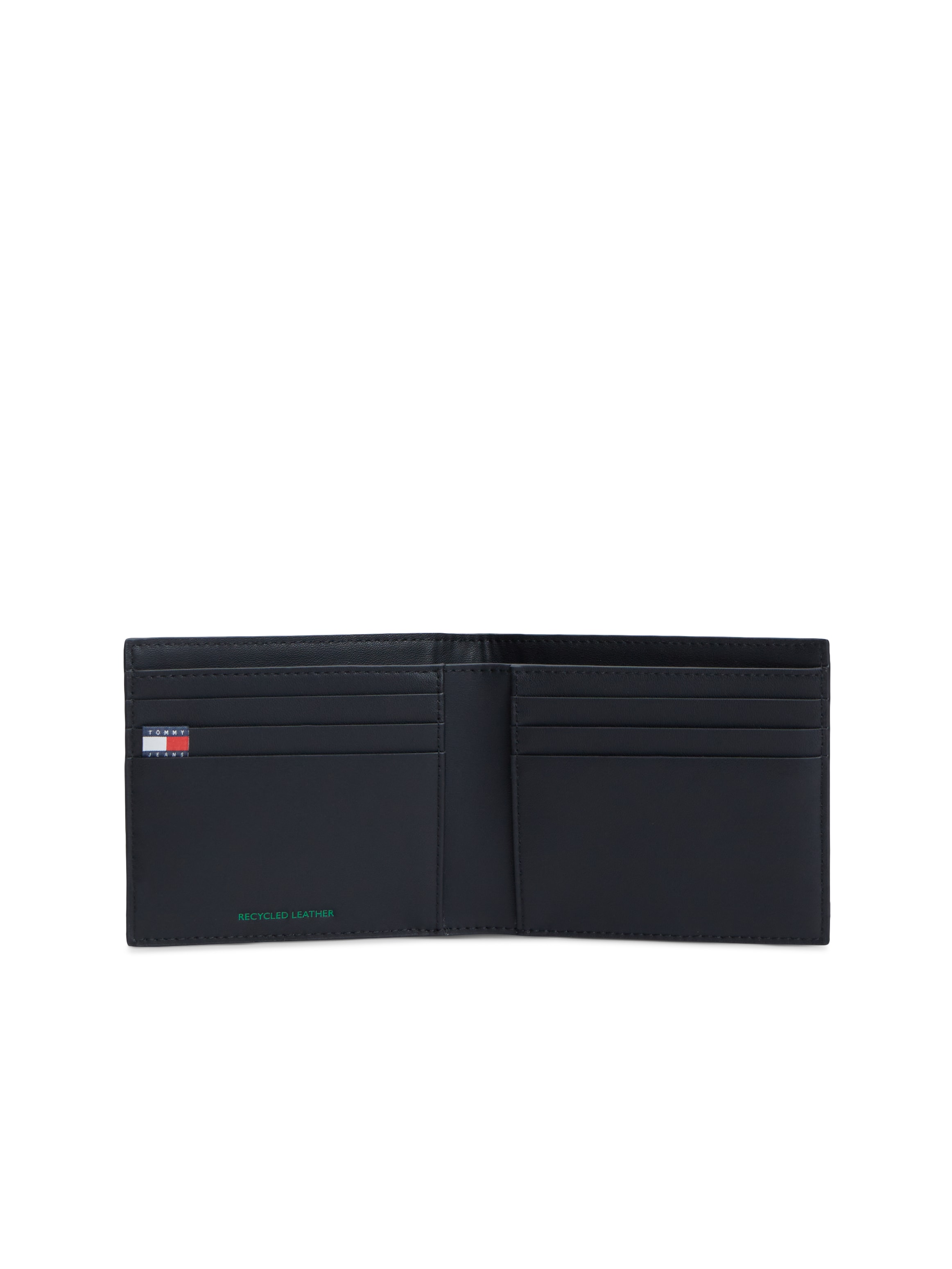 Tommy Jeans Geldbörse »TJM HERITAGE LEATHER CC WALLET« Unisex Geldbeutel, Portemonnaie mit Logo-Aufnäher