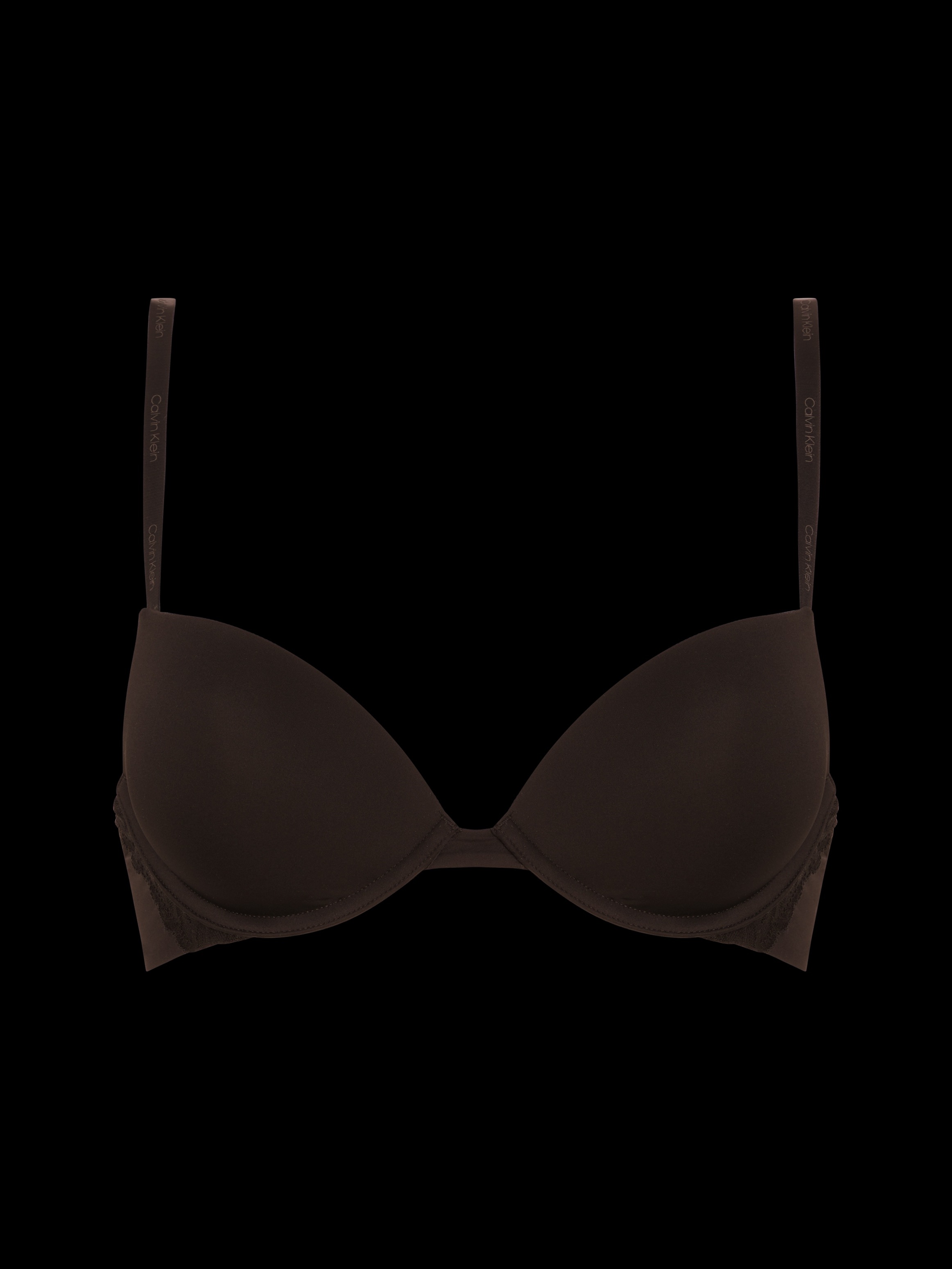 Calvin Klein Underwear Push-up-BH »PUSH UP PLUNGE«, mit Logo-Print auf den Trägern