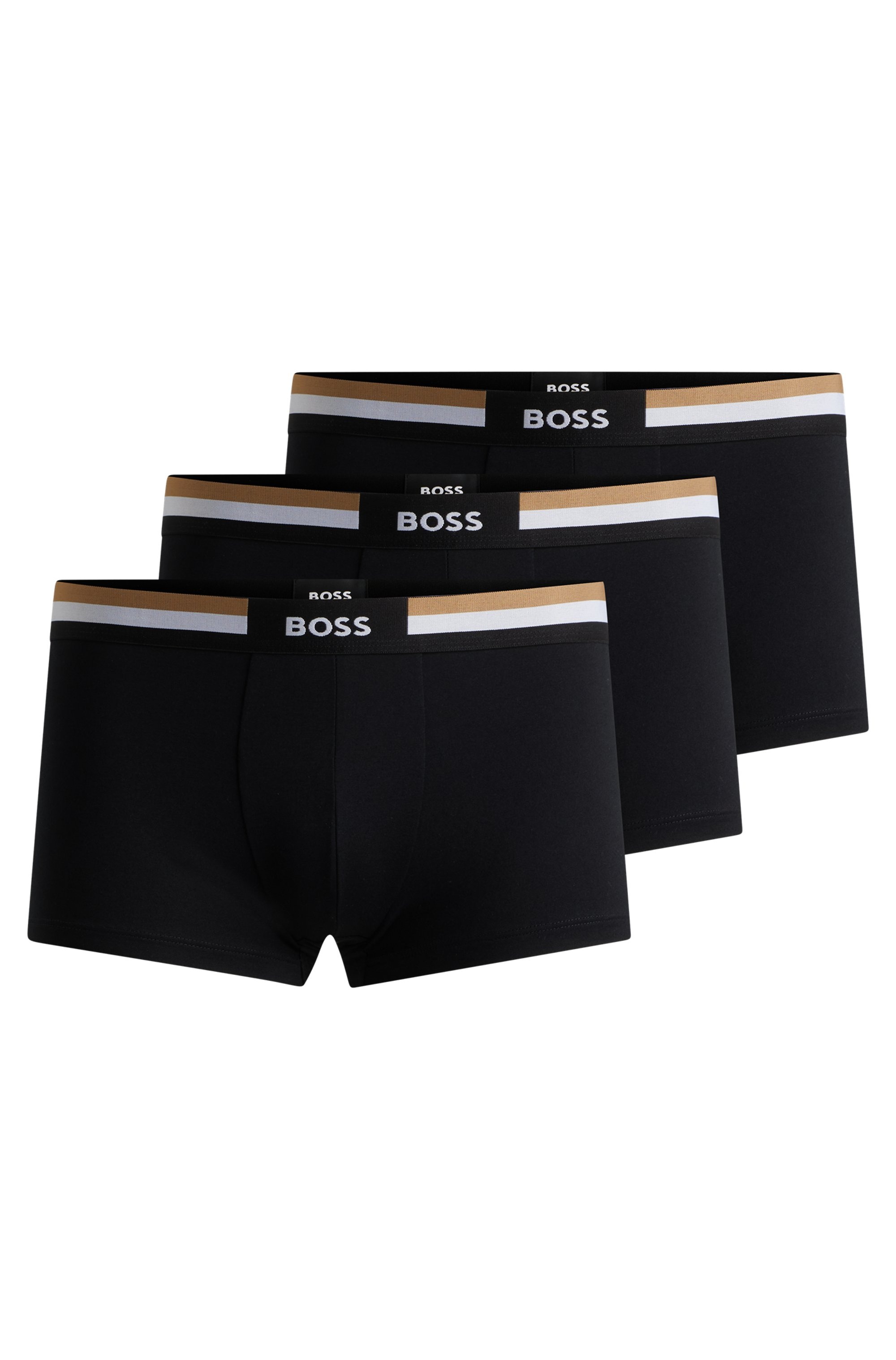 BOSS Trunk »Trunk 3P Motion« Packung, 3er-Pack, 3 Stk. mit elastischem Bund