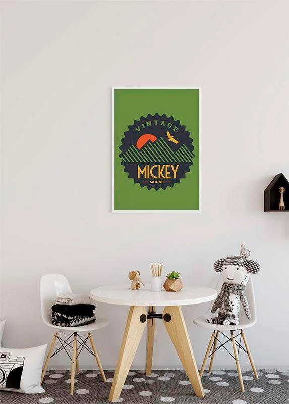 Komar Poster »Mickey Mouse Vintage«, Disney, (1 St.), Kinderzimmer, Schlafzimmer, Wohnzimmer