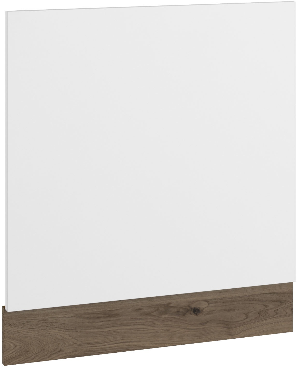 wiho Küchen Panneau frontal »Elba, für teilintegrierte Einbaugeschirrspüler« Masse (B/H): 59,4/56,5 cm