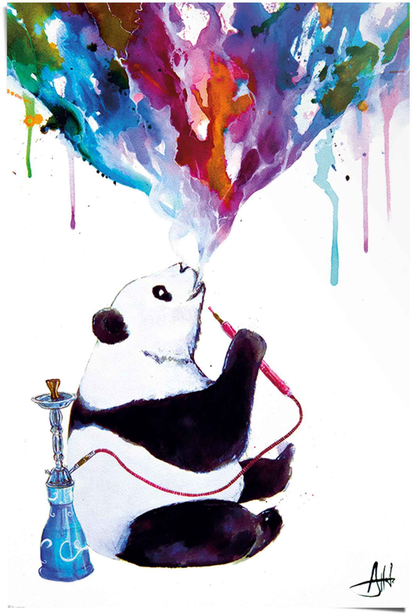 Image of Reinders! Poster »Panda Shisha«, (1 St.) bei Ackermann Versand Schweiz