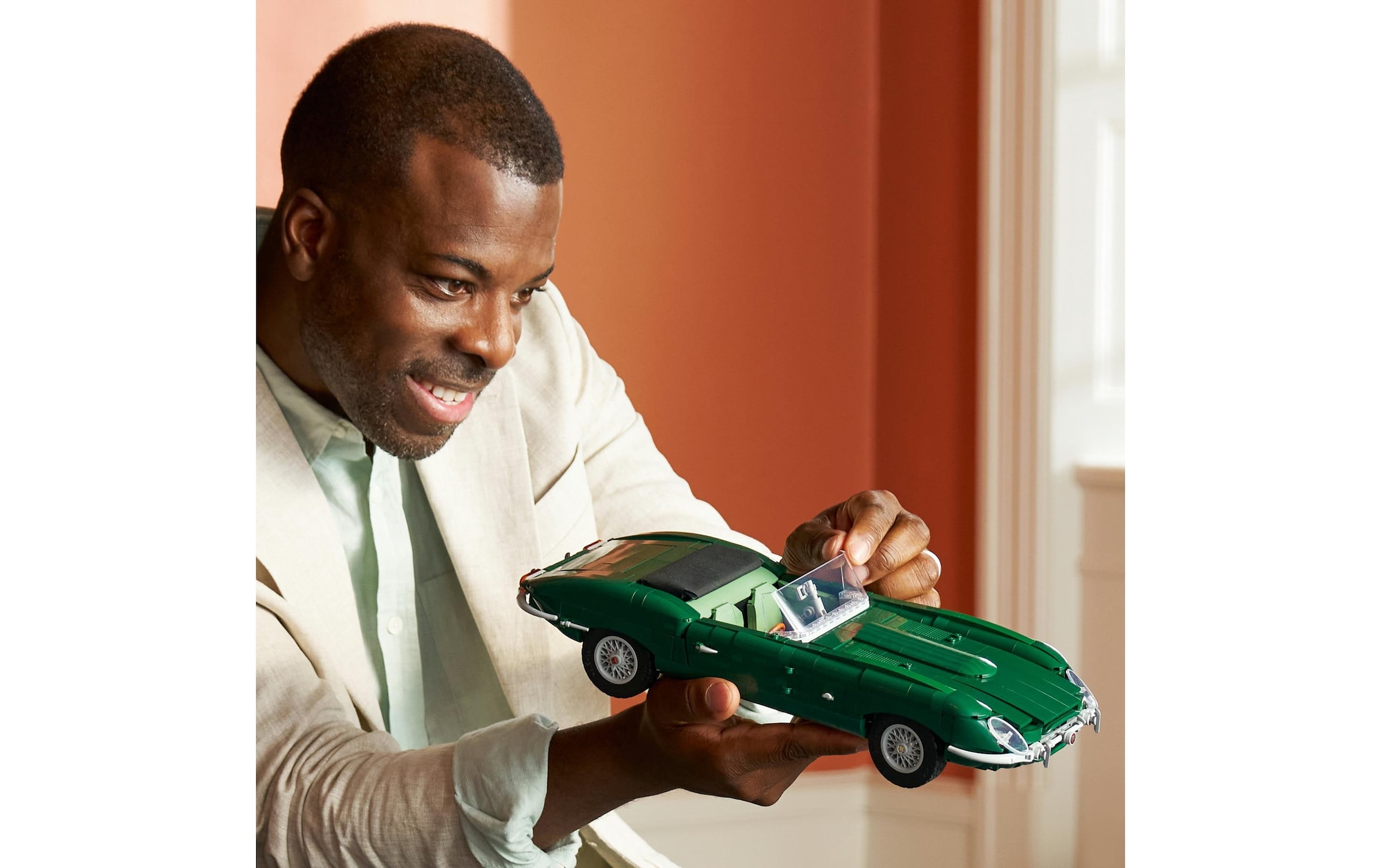 LEGO® Pions de construction »Jaguar E-Type (11381), LEGO Icons« fabriqué en Europe
