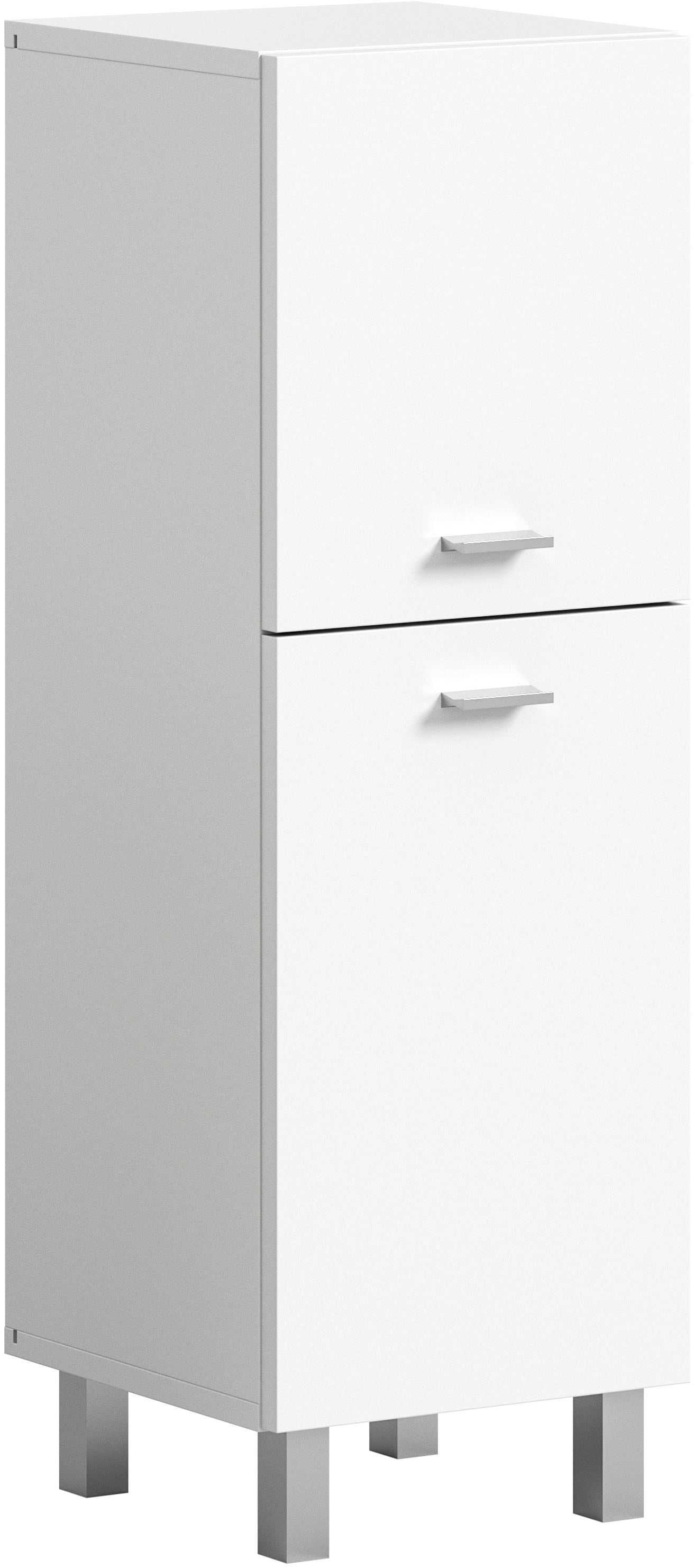 welltime Midischrank »Tampa, Höhe 80cm, hängend oder stehend montierbar« Badschrank, Bad-Möbel, Badezimmer