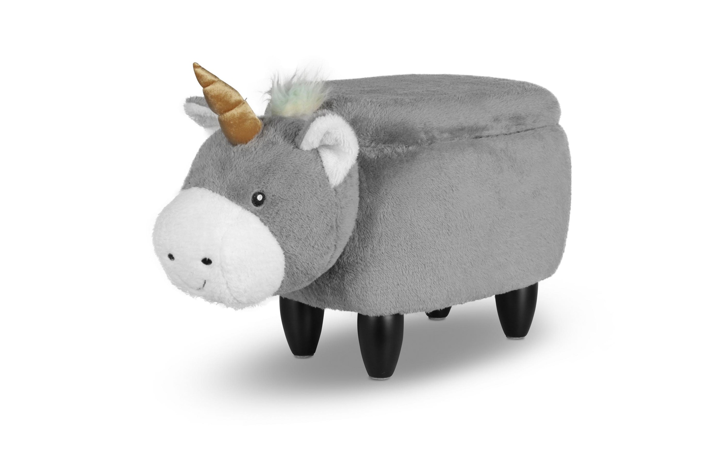 Hocker »zoosy Einhorn Enea Grau«