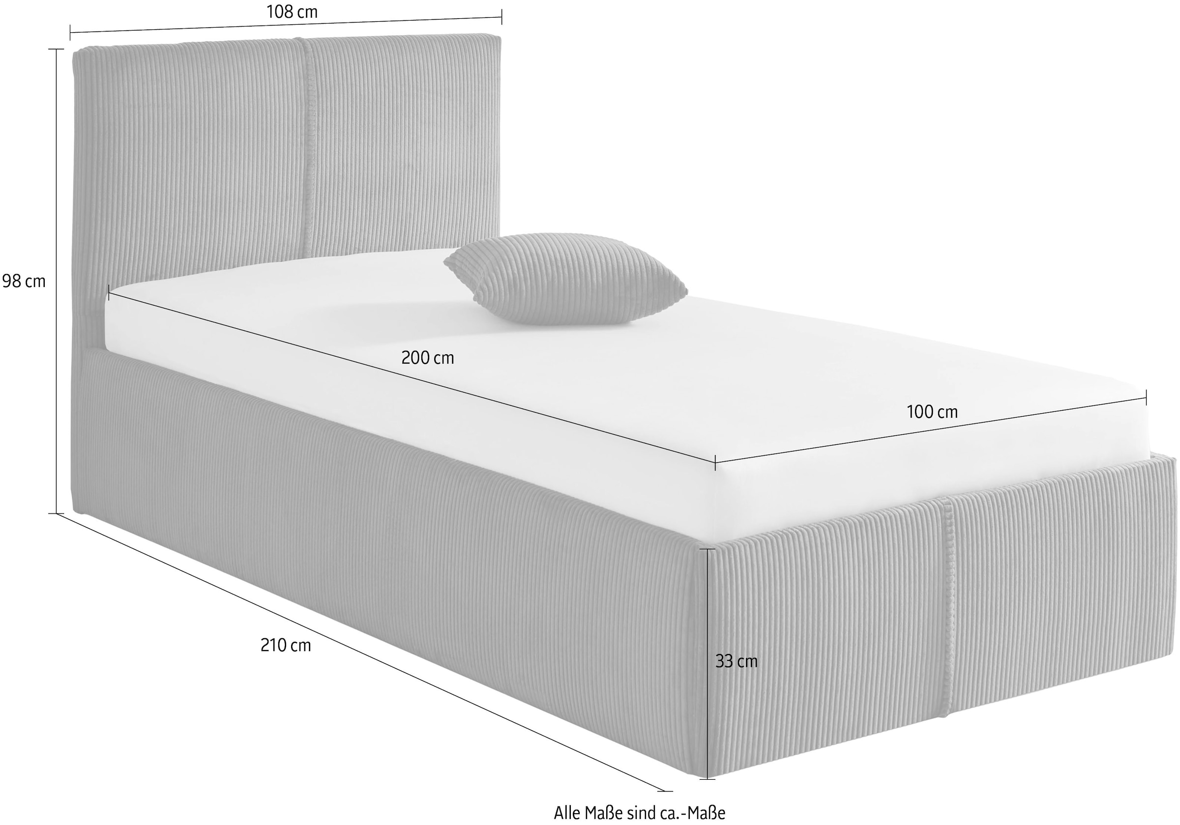Westfalia Schlafkomfort Polsterbett