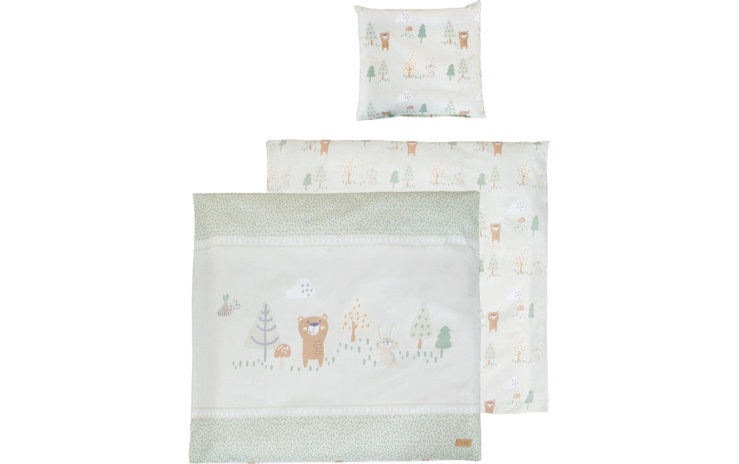 Image of roba Kinderbettwäsche "2-teilig 80 x 80 cm + 35 x 40 cm"
