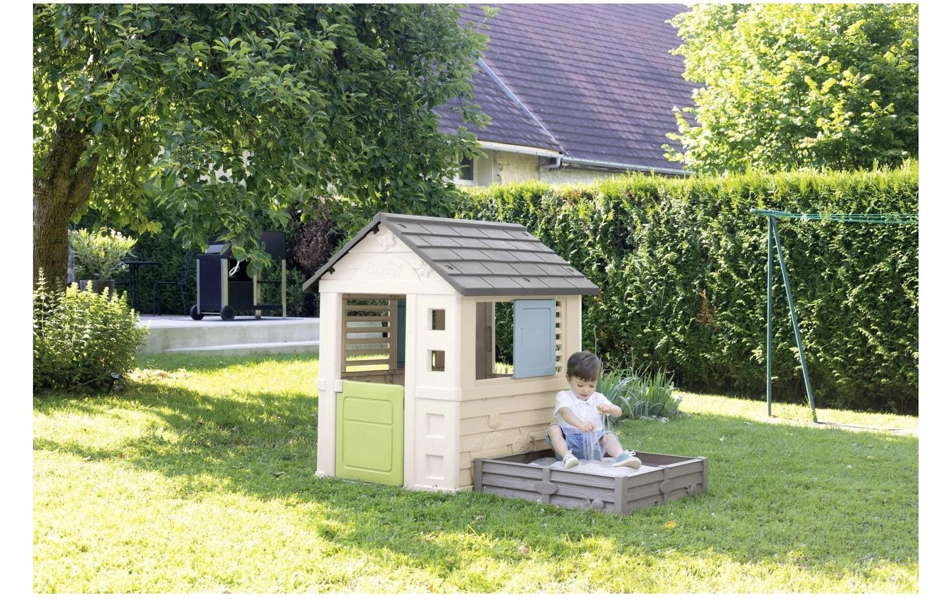 Smoby Spielhaus »Life Square mit Sandkasten«