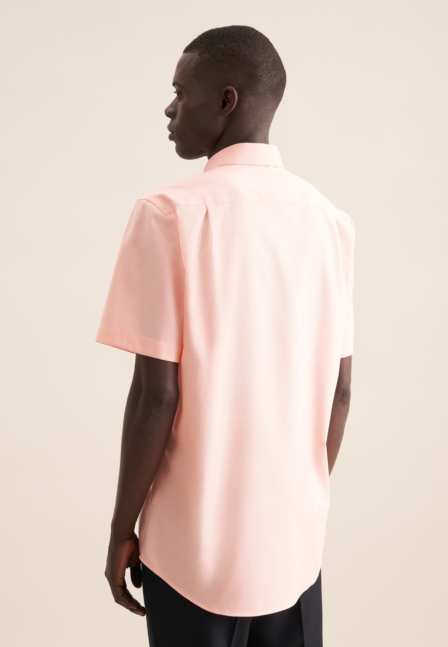 seidensticker Businesshemd »Regular« Regular 1/2 Button-Down-Kragen Struktur