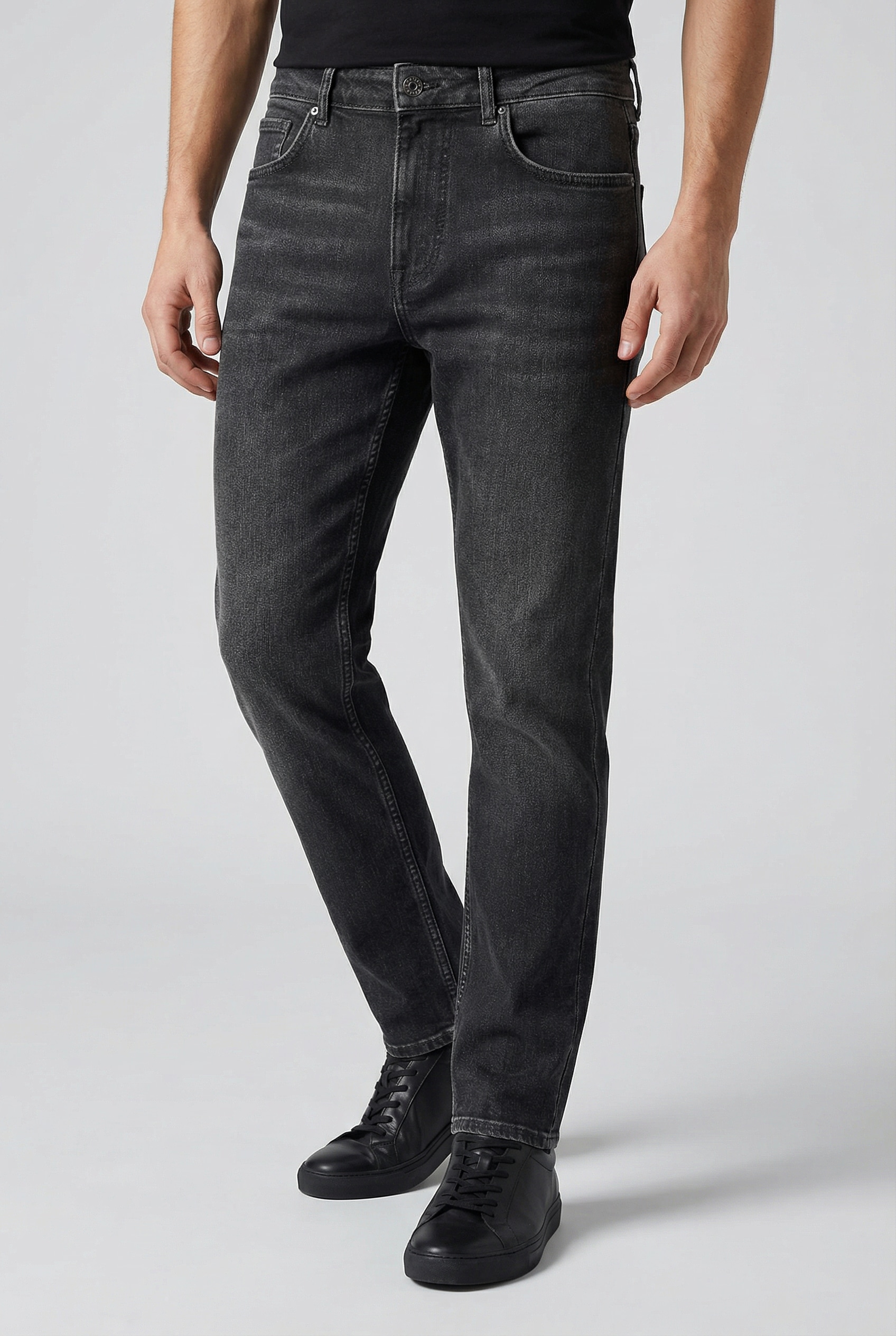 Image of Pepe Jeans Tapered-fit-Jeans "STANLEY" Ziernähte an den Gesässtaschen