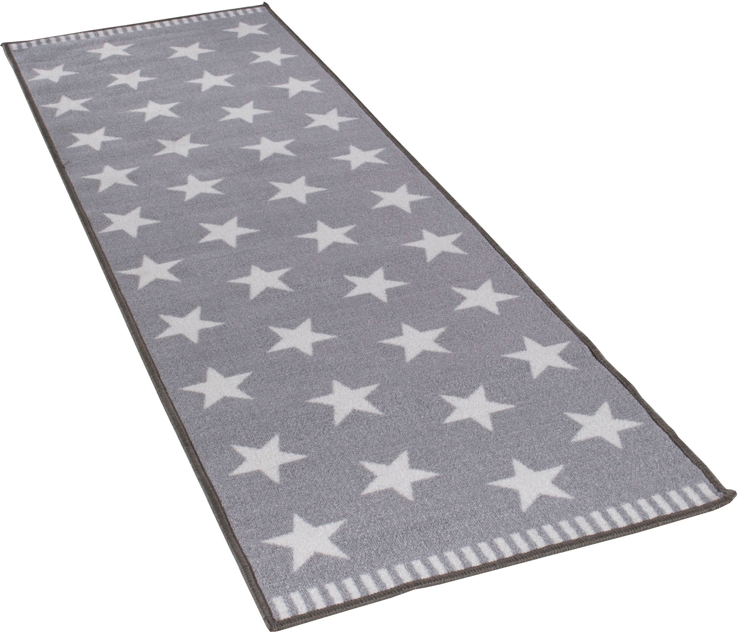 Image of Andiamo Läufer »Sternenhimmel«, rechteckig, 5 mm Höhe, Teppich-Läufer, Kurzflor, Motiv Sterne, ideal im Flur & Schlafzimmer bei Ackermann Versand Schweiz