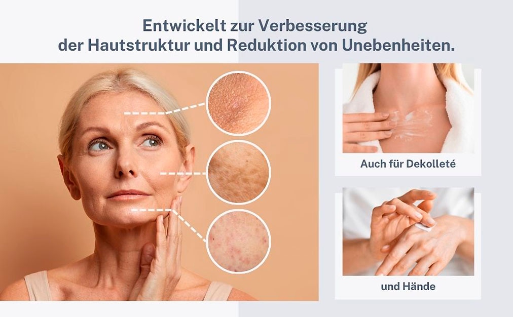 Hydas Soins du visage »DermaAktiv Hautbildregulierende Pflegecreme« Reduzierung von Pigment- und Altersflecken, fördert den Hautzellschutz