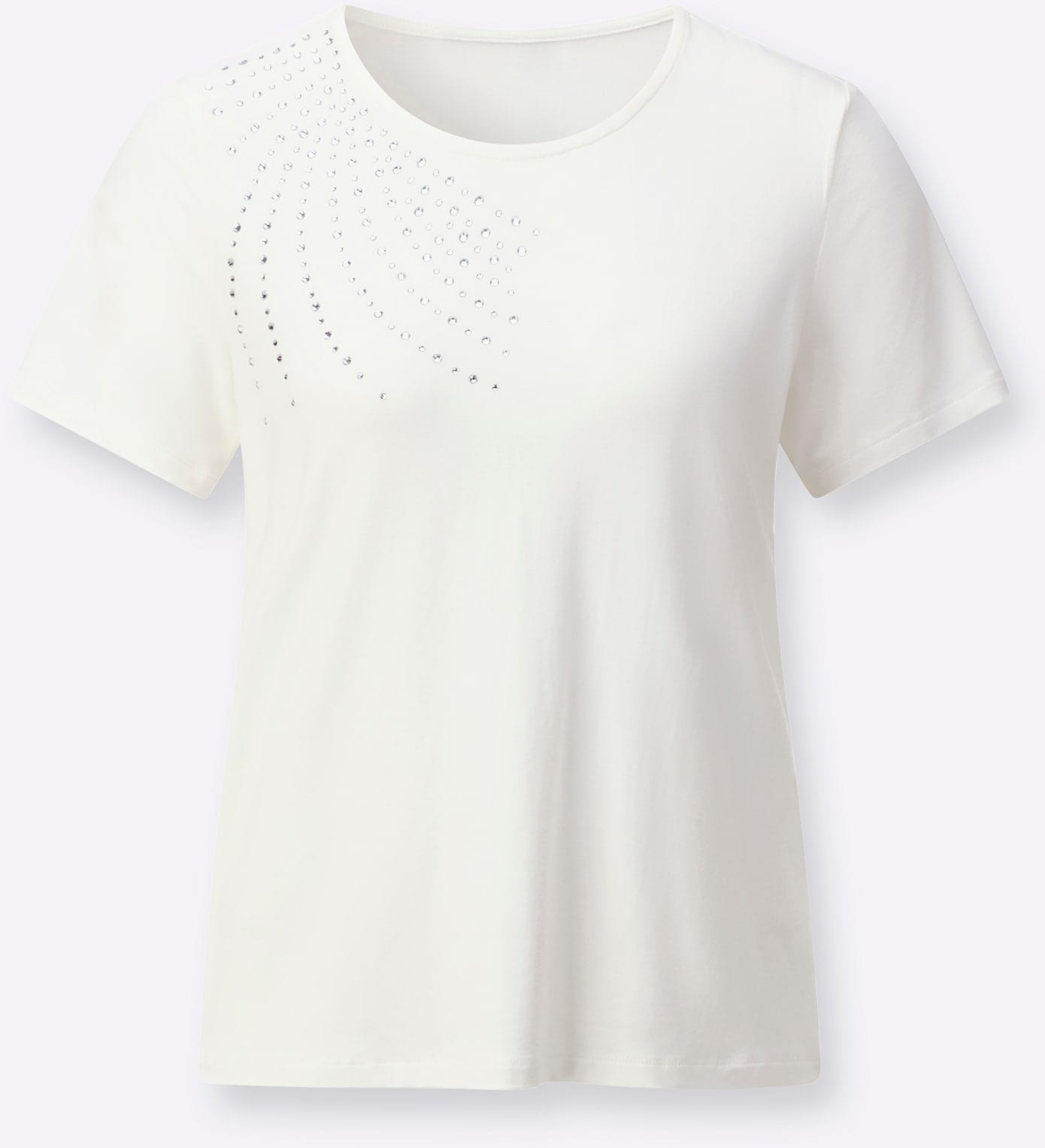 creation L Rundhalsshirt »Viskose-Shirt« 1 tlg.