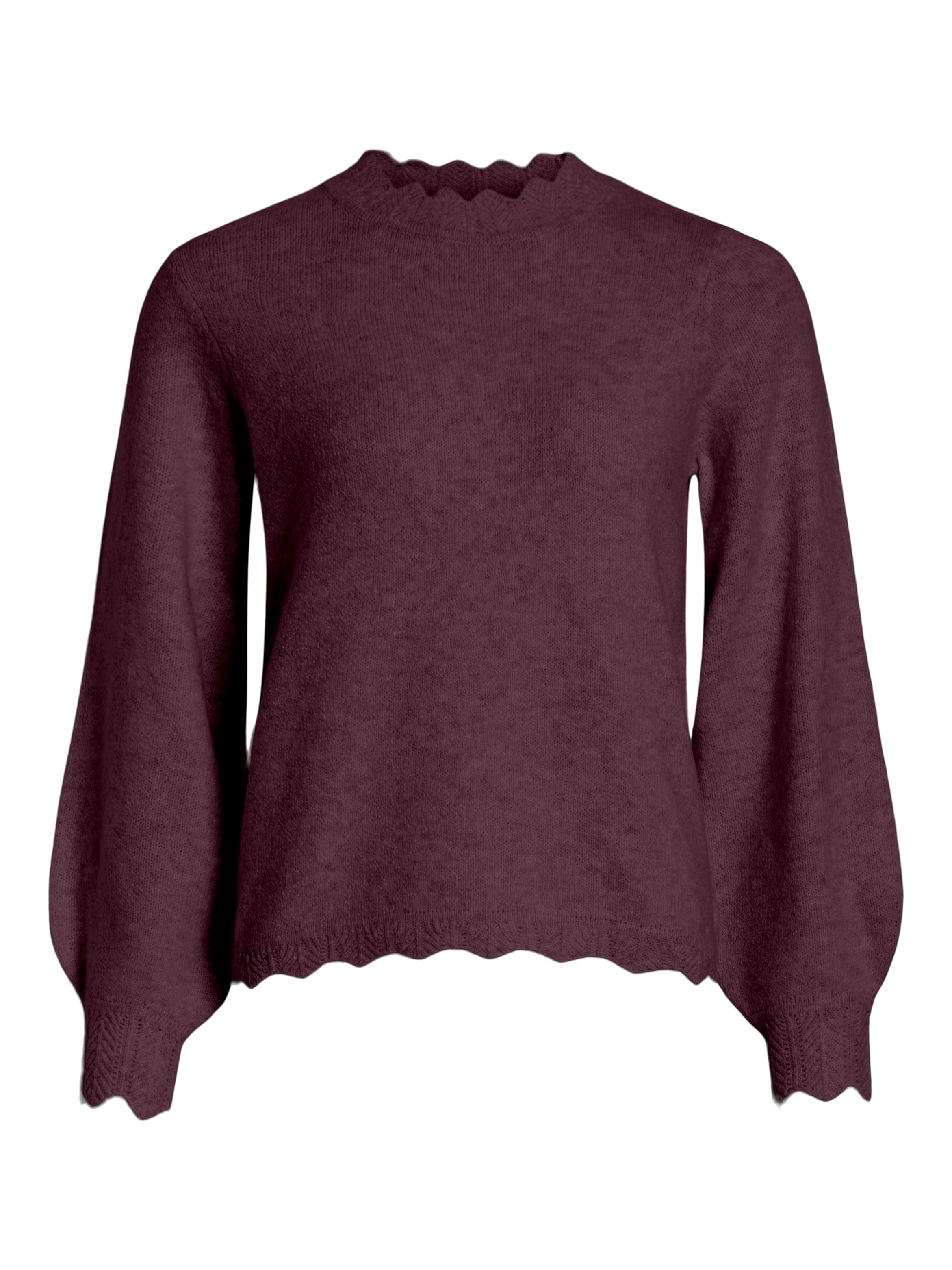 Vila Strickpullover »VINIKOLINA O-NECK L/S KNIT TOP - NOOS«