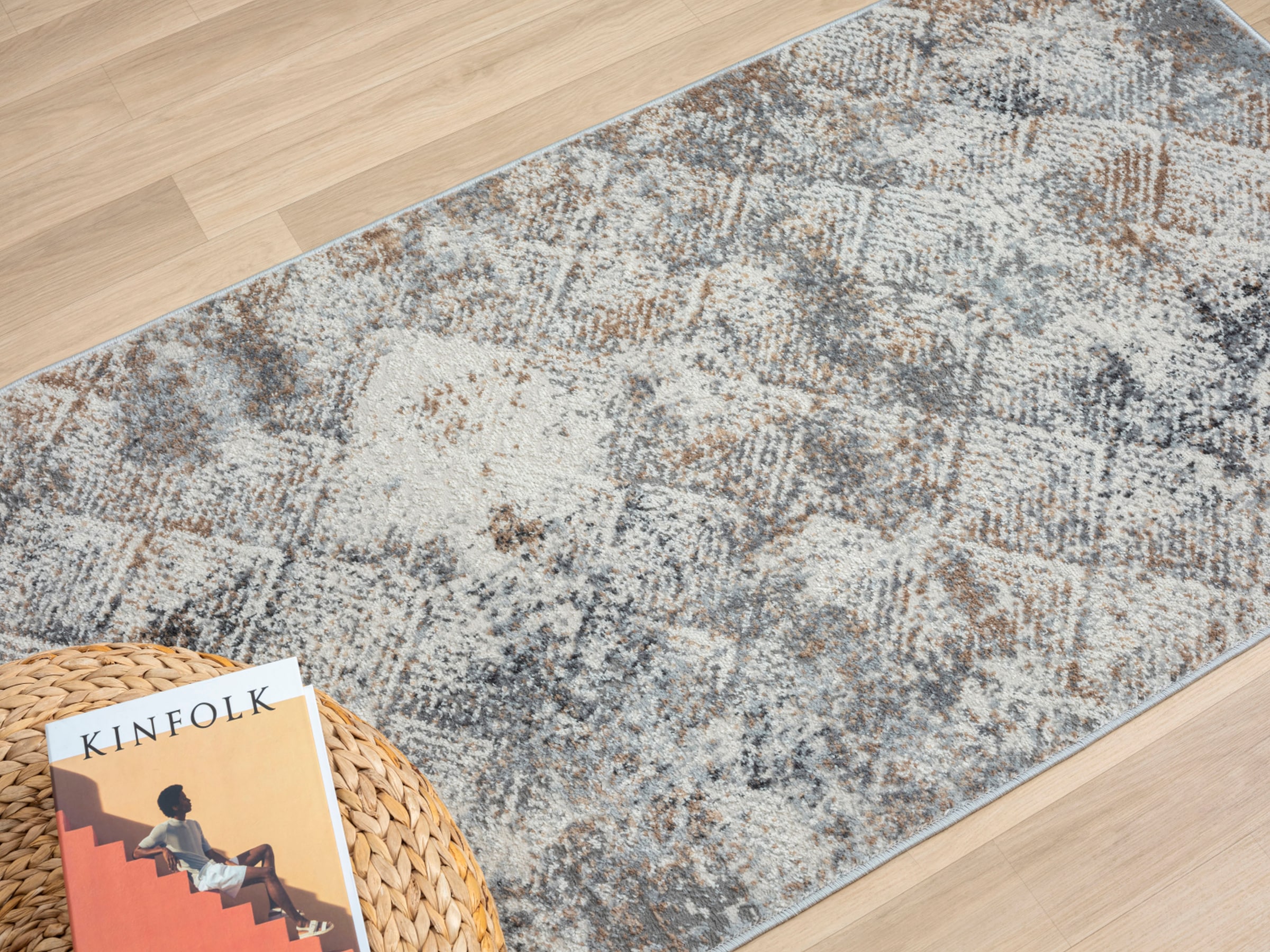 Myflair Möbel & Accessoires Teppich »My Heart« rechteckig 8 mm Höhe Kurzflor, Scandi-Design, besonders weich durch Microfaser