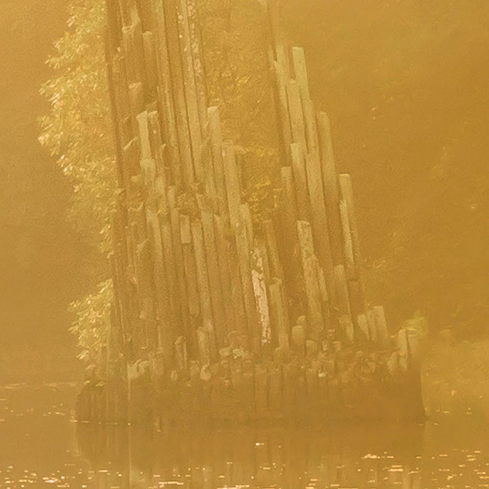 Komar Fototapete »Digitaldruck Vlies -  Devil's Bridge - Grösse 400 x 250 cm« bedruckt glatt Wohnzimmer, Schlafzimmer