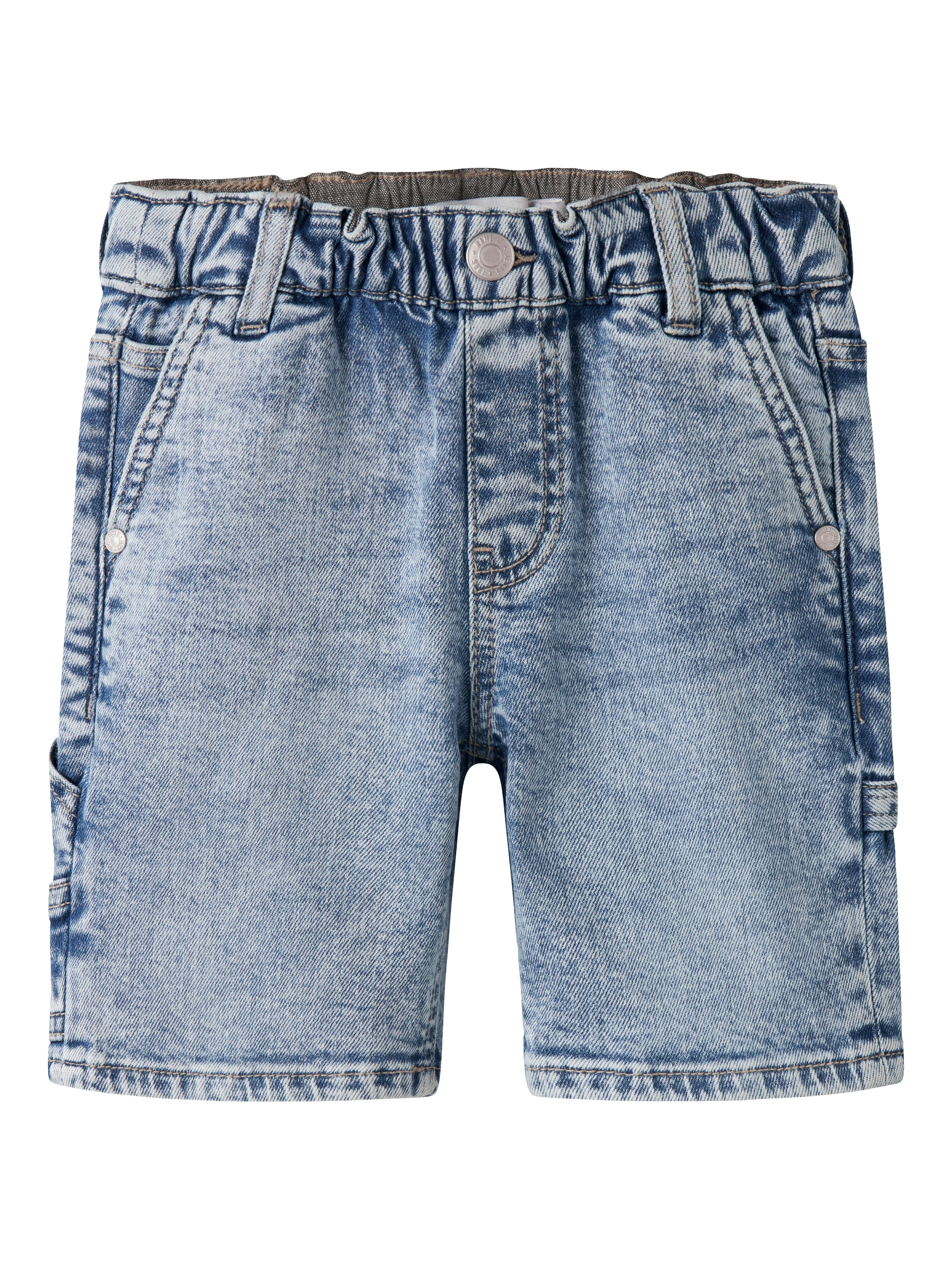 Name It Jeansshorts »NMMBEN LOOSE DNM BERMUDA 8620-BC NOOS« aus Baumwollmischung mit Elasthan, lockere Passform