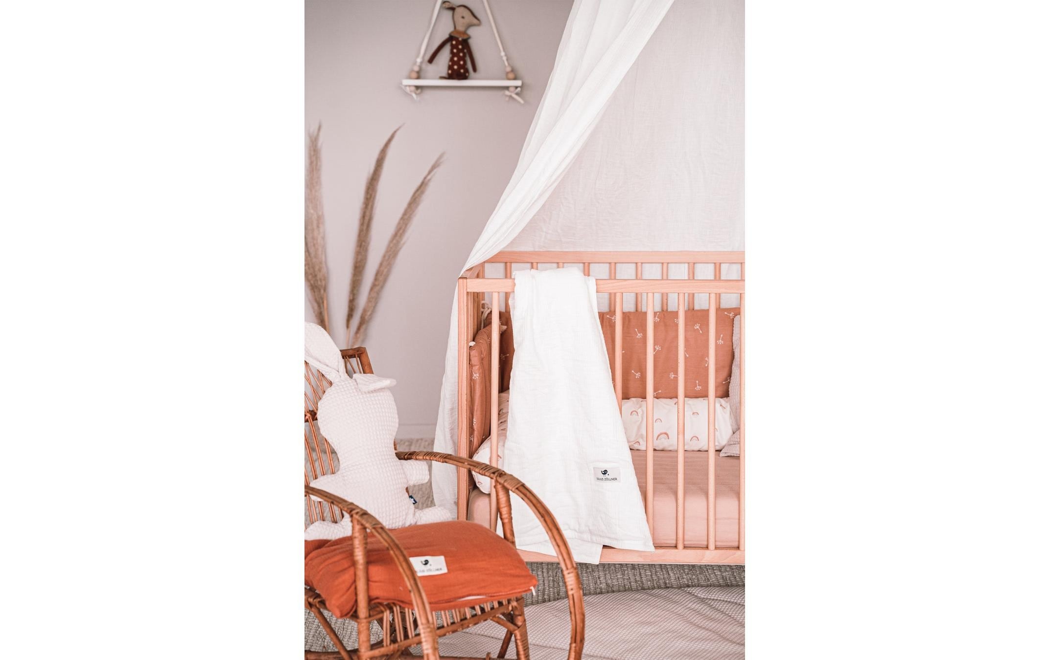Julius Zöllner Babydecke »aus Baumwollmusselin Ivory«