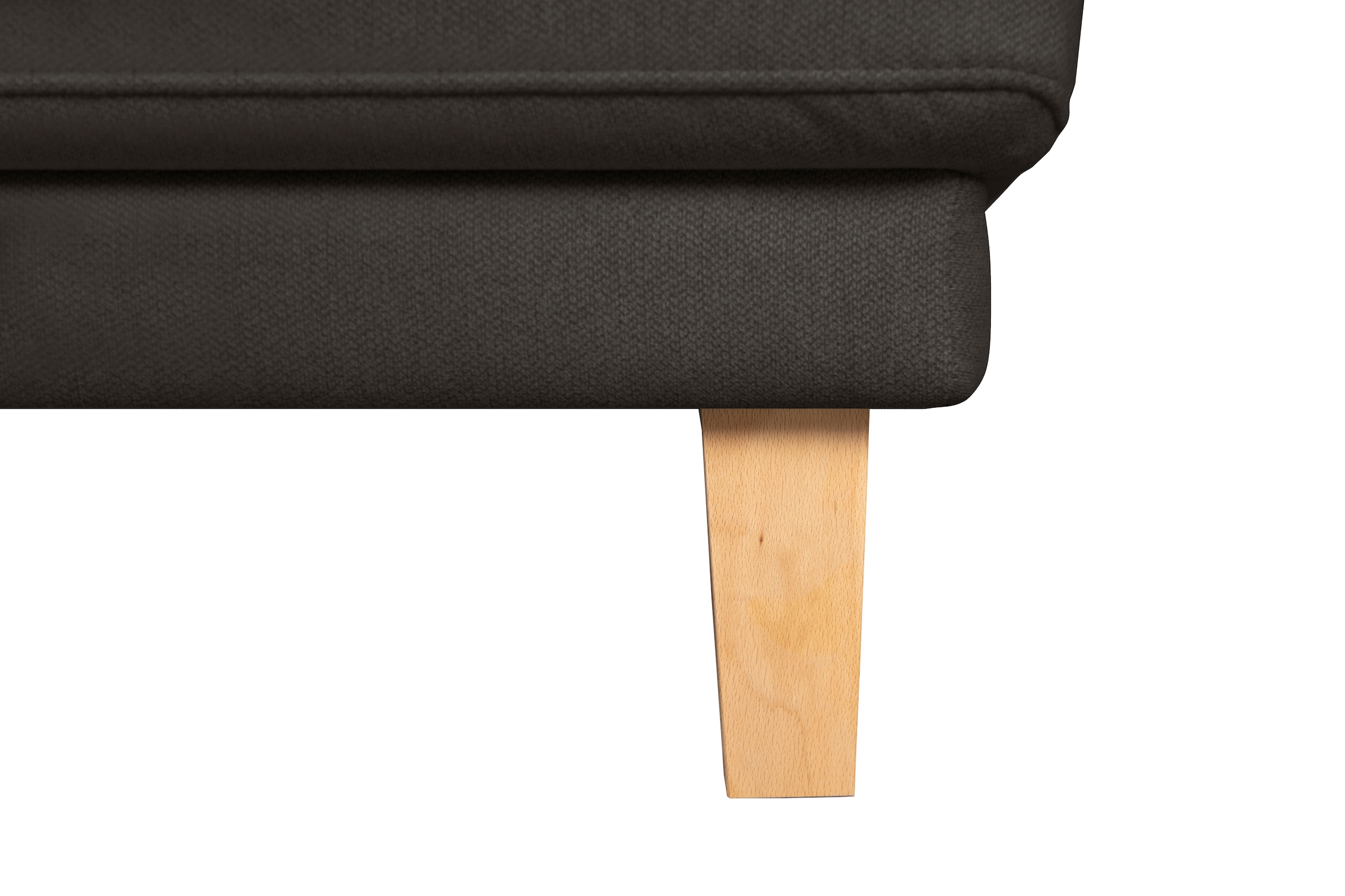 Home affaire Canapé d'angle »TRIPLO optionale Schlafsofa mit Bettkasten, Masse B/T/H: 234/164/89 cm« L-Form wahlweise mit Bettfunktion - Liegefläche 132x210 cm