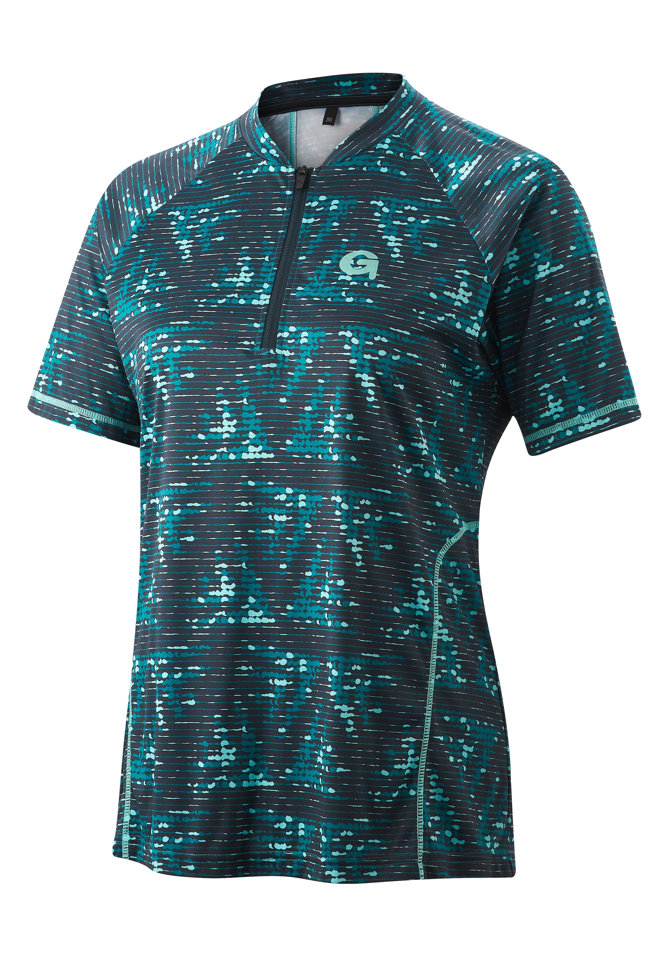 Gonso Radtrikot »TRELA« Damen Radshirt kurzarm, atmungsaktives Fahrradtrikot mit Rückentasche