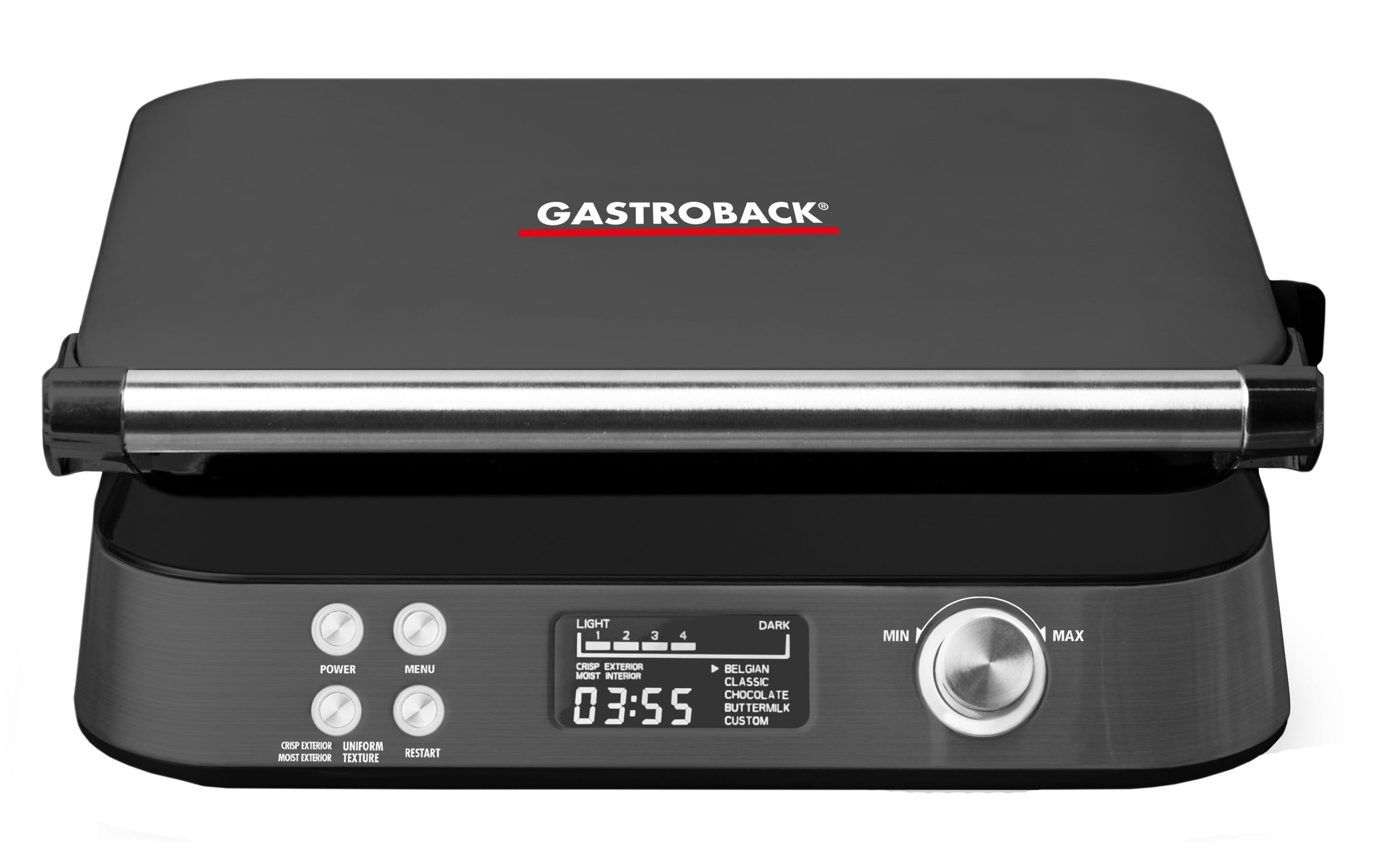 Image of Gastroback Waffeleisen "Waffeleisen Advanced Control 42449 BLACK EDITION" 1600 W