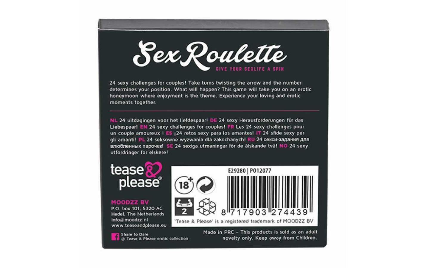 tease & please Erotik-Toy-Set »Sex Roul«