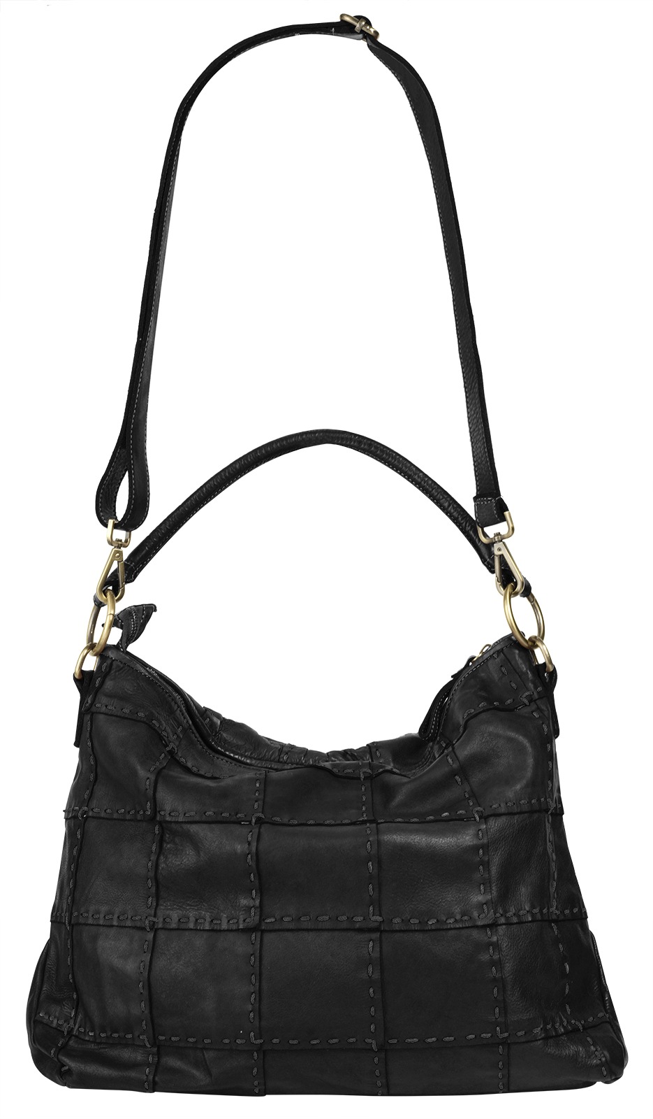 Samantha Look Shopper, echt Leder, Made in Italy