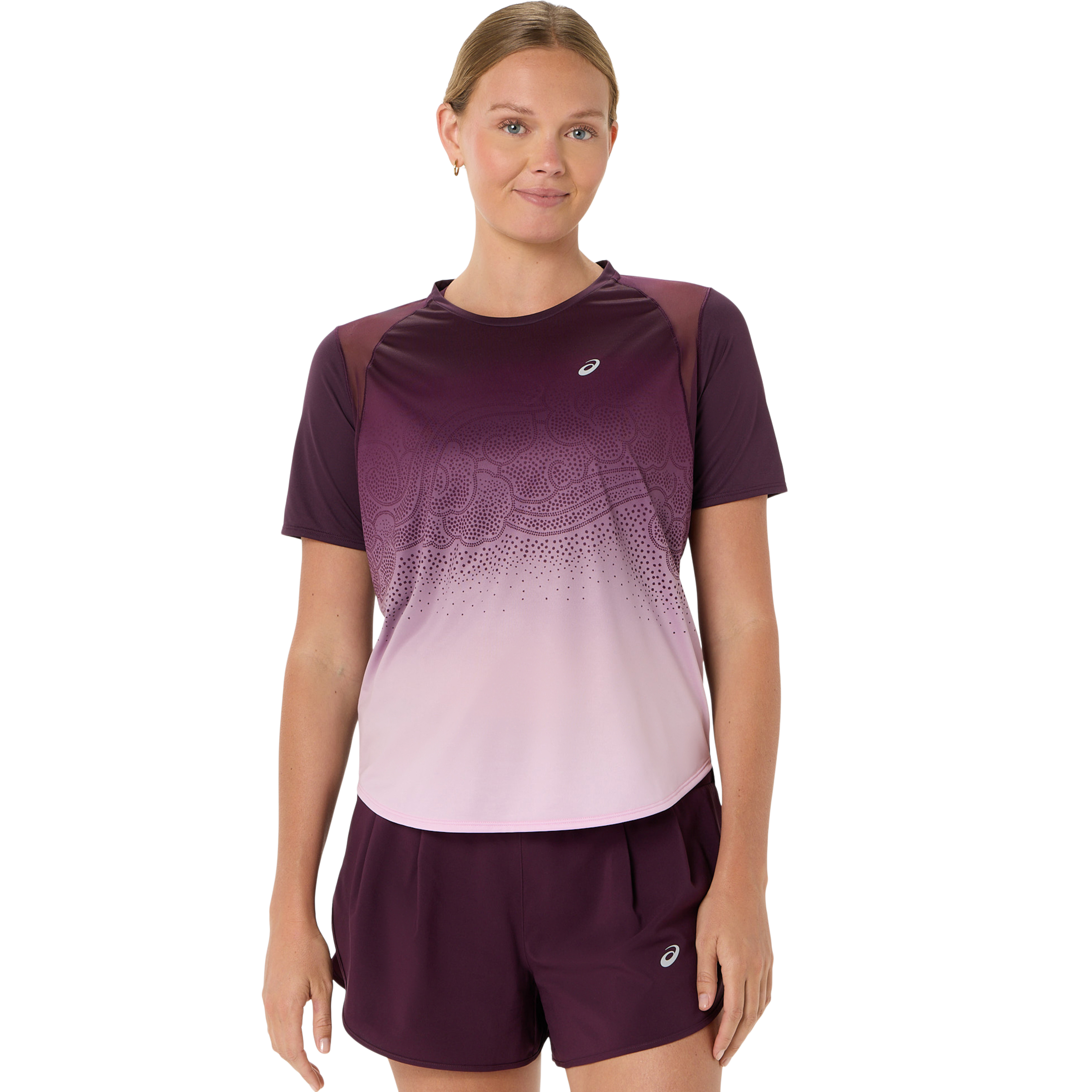 Image of Asics Laufshirt "ROAD FADE SS TOP" ACTIBREEZE™ Technologie, Atmungsaktiv, Reflektierend