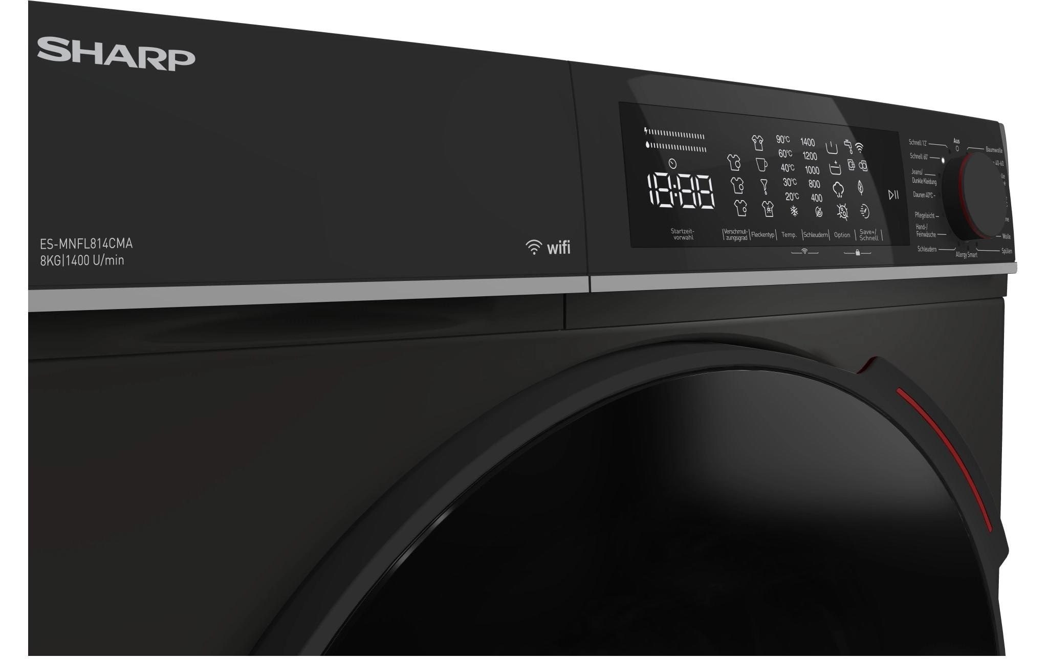   Waschmaschine »ES-MNFL814 cmA-CH Links« 8 kg 1400 U/min