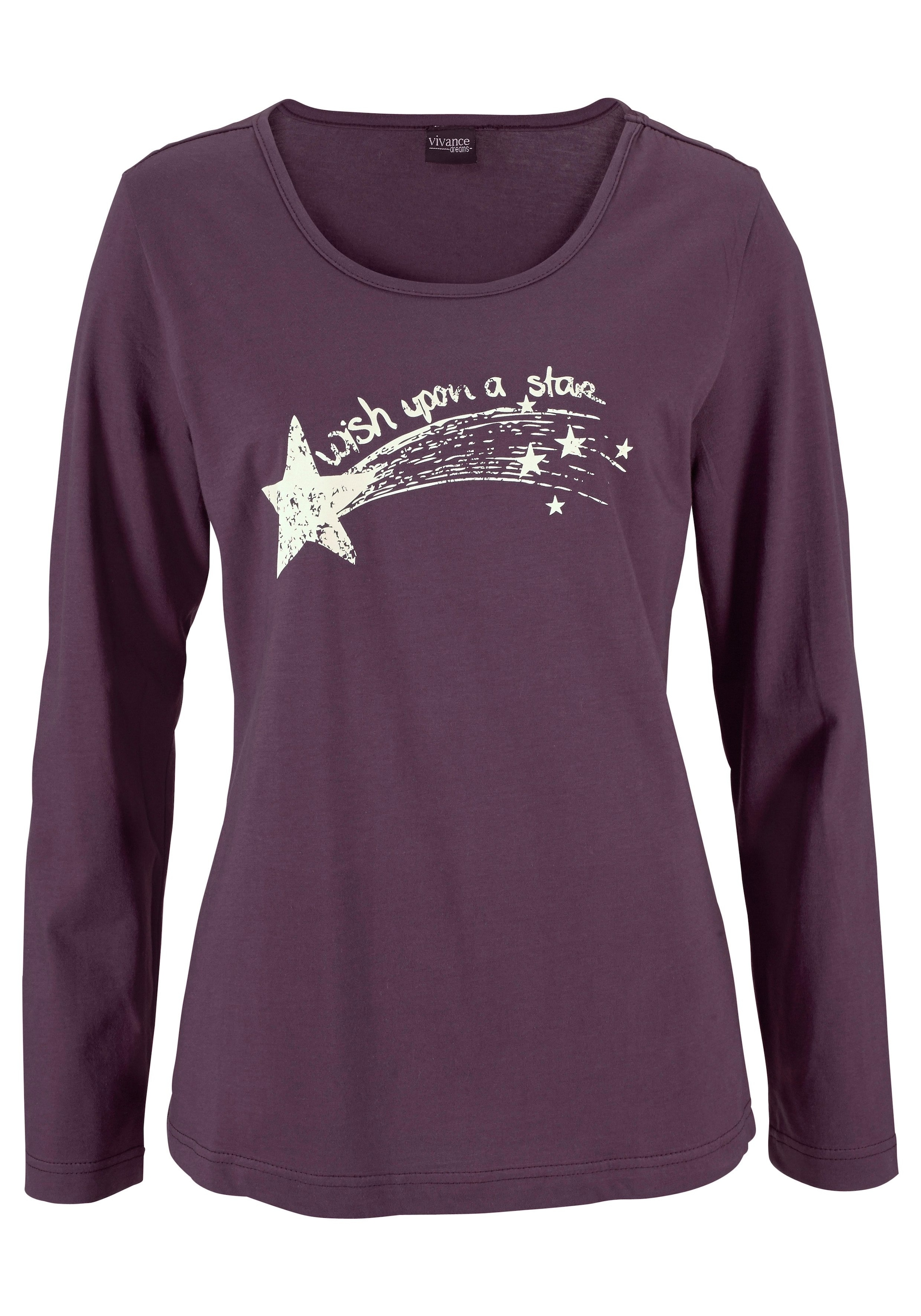 Vivance Dreams Pyjama, 4 cuis mit Sternenprint