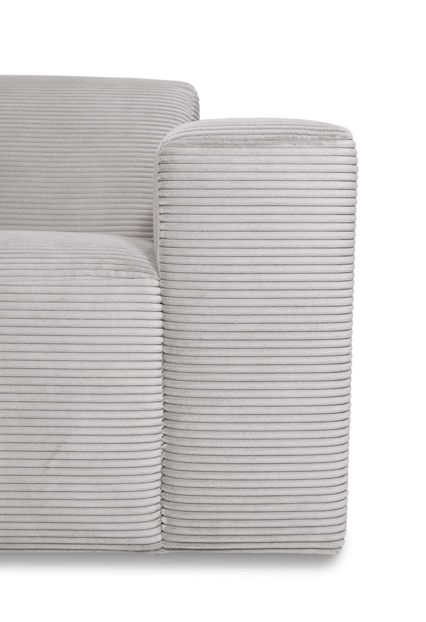 INOSIGN Ecksofa »Koa,228cm, L-Form, Modulsofa, Webstoff, Cord«, Designsofa, Set, Hocker inklusive, weicher Lounge-Sitzkomfort