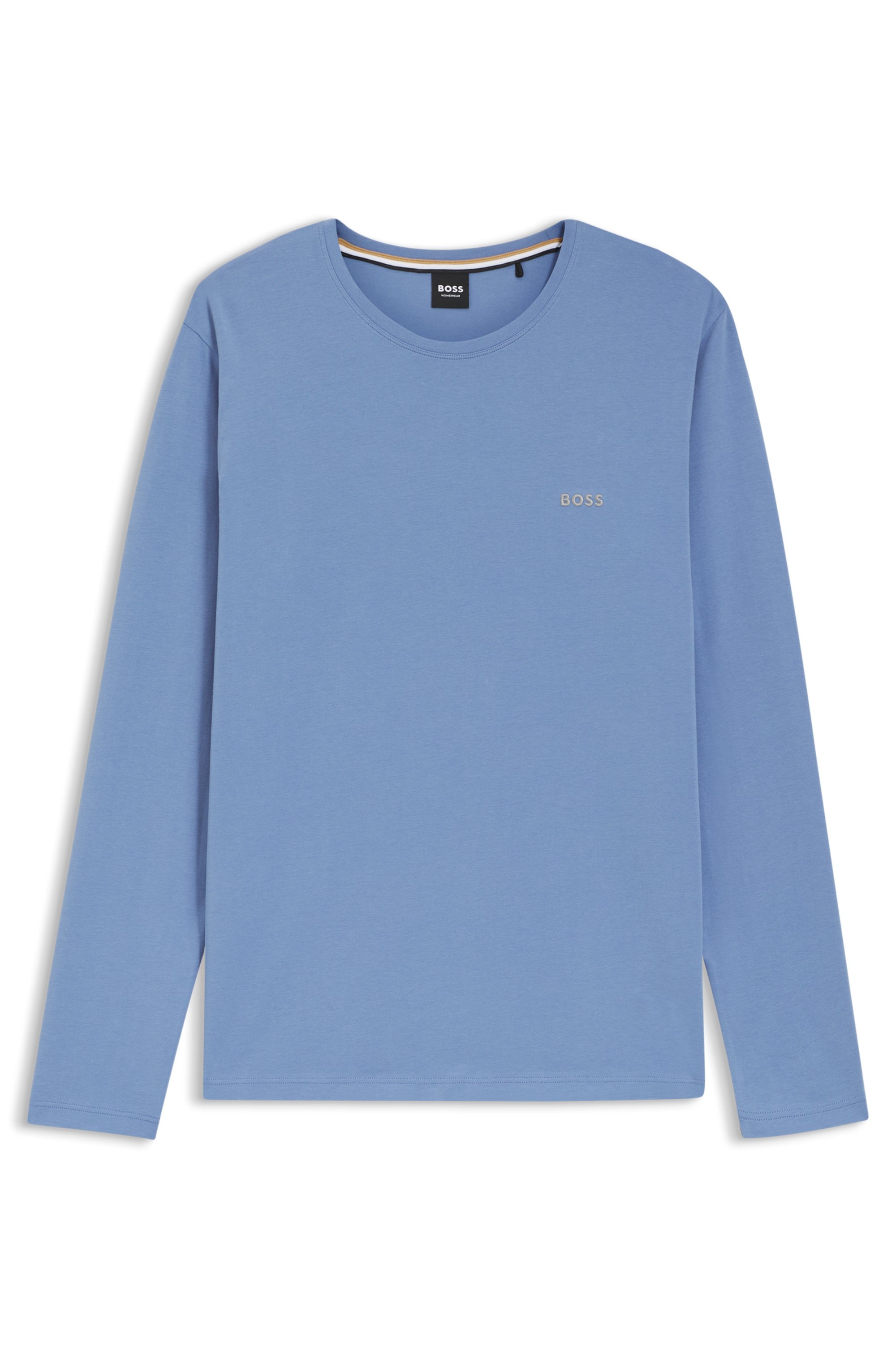 BOSS Langarmshirt »Mix&Match LS« mit Logoschriftzug