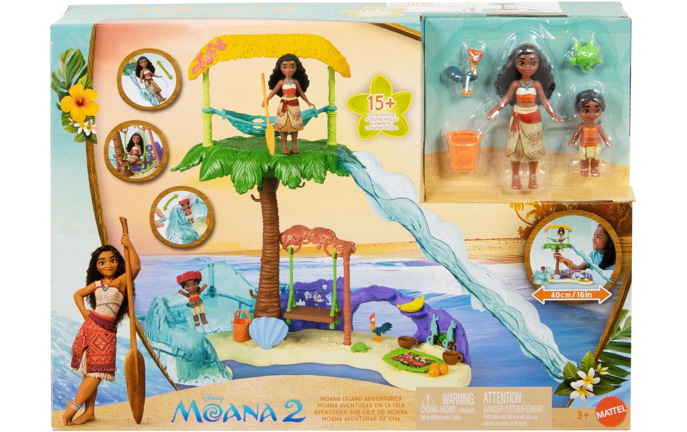 Mattel® Monde de jeu »Vaiana 2 Ocean Spielset«