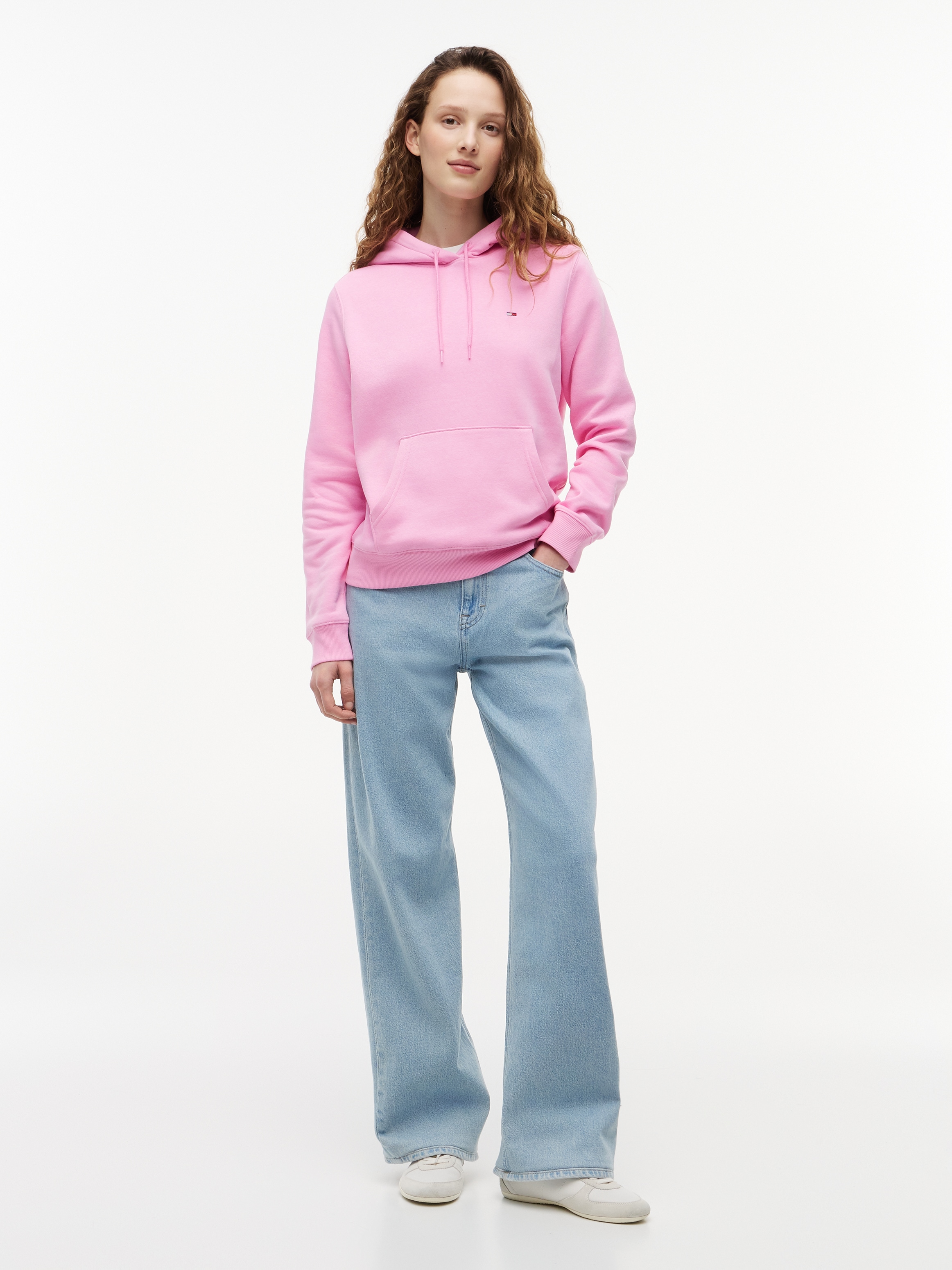 Tommy Jeans Jeans droit »MIA MR RLXD STR« Baumwollmischung,  relaxed fit
