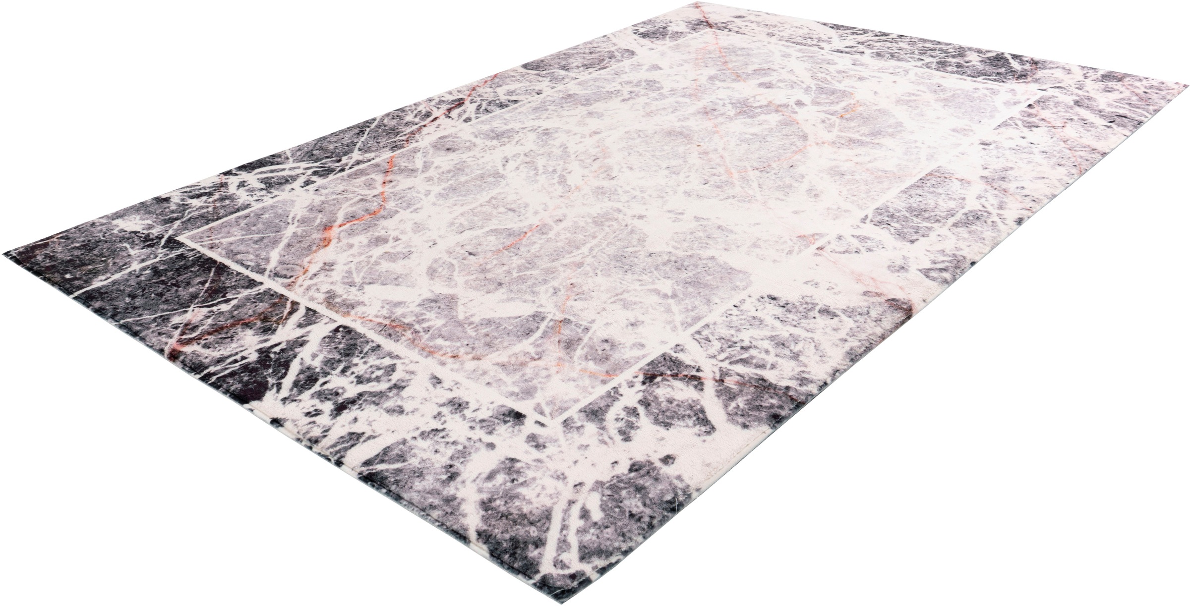 Image of Obsession Teppich »Palazzo 273«, rechteckig, 10 mm Höhe, modernes Marmor Design, mit Bordüre, ideal im Wohnzimmer & Schlafzimmer bei Ackermann Versand Schweiz