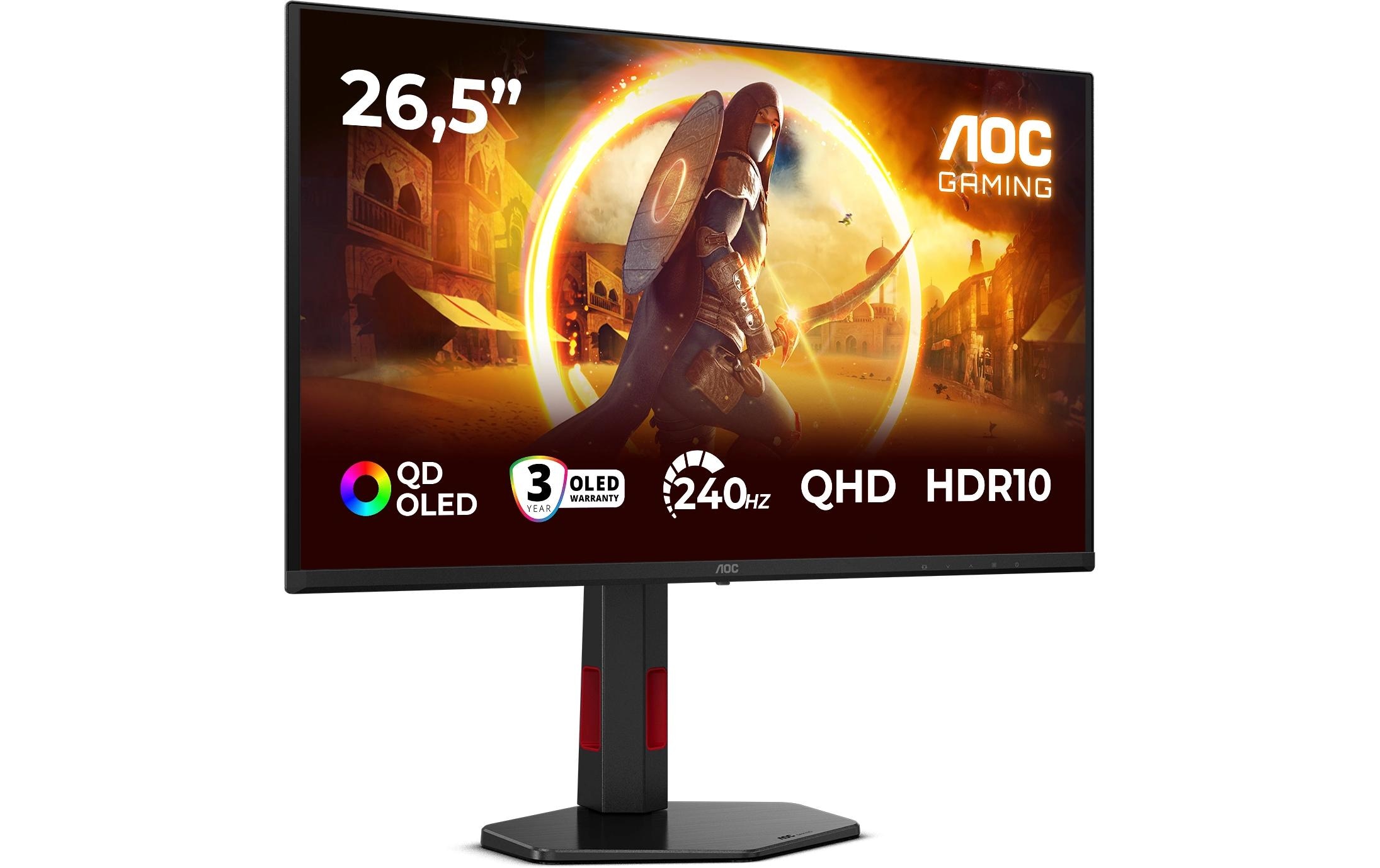 AOC Moniteur de jeu »Q27G4ZDR« 67,31 cm/26,5 ″  2560 x 1440 px 240 Hz