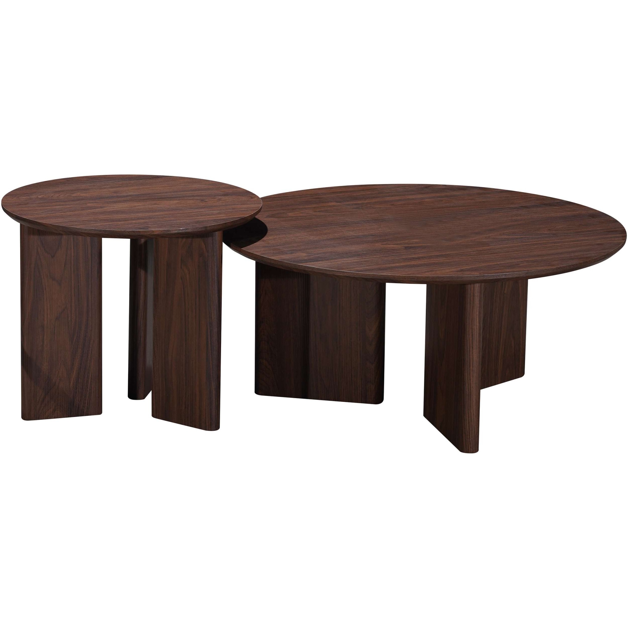 GOODproduct Beistelltisch »Cassian« 1 Stk. tlg. Walnussoptik