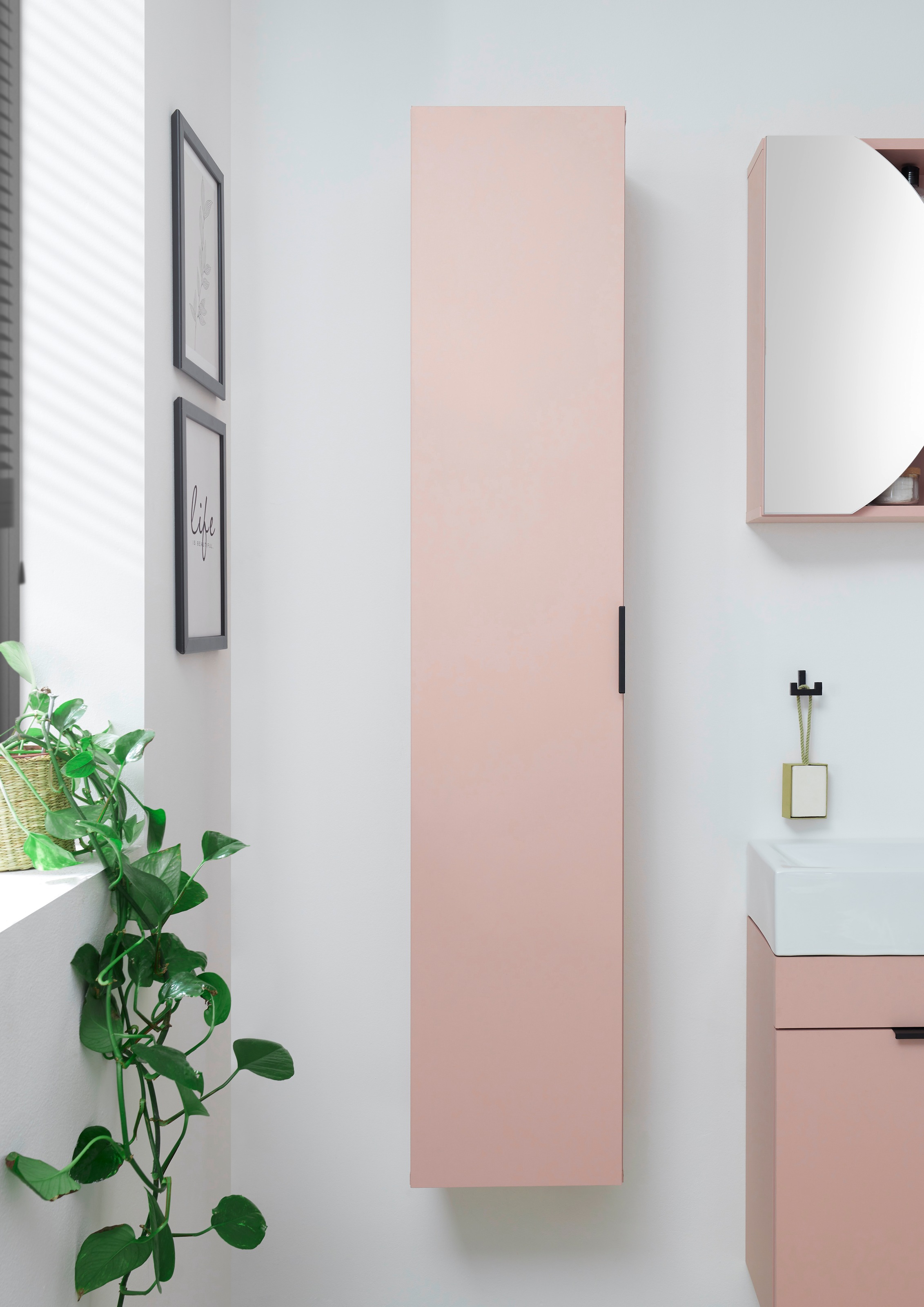 BASIC by Balculina Armoire haute »Nancy BxHxT 30x150x25 cm« 1 cuis tlg. largeur 30 cm, suspendu