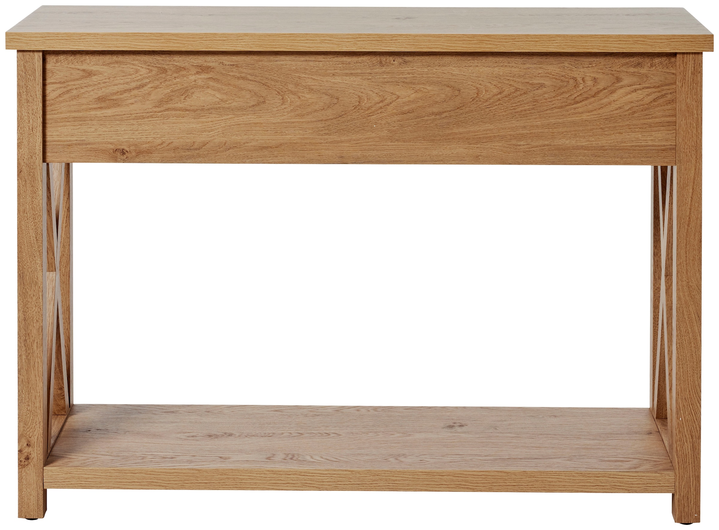 Jahnke Konsolentisch »Chalet« 1 Stk. tlg. Konsolentisch mit 2 Schubladen und Ablage, Landhausstil, X-Design
