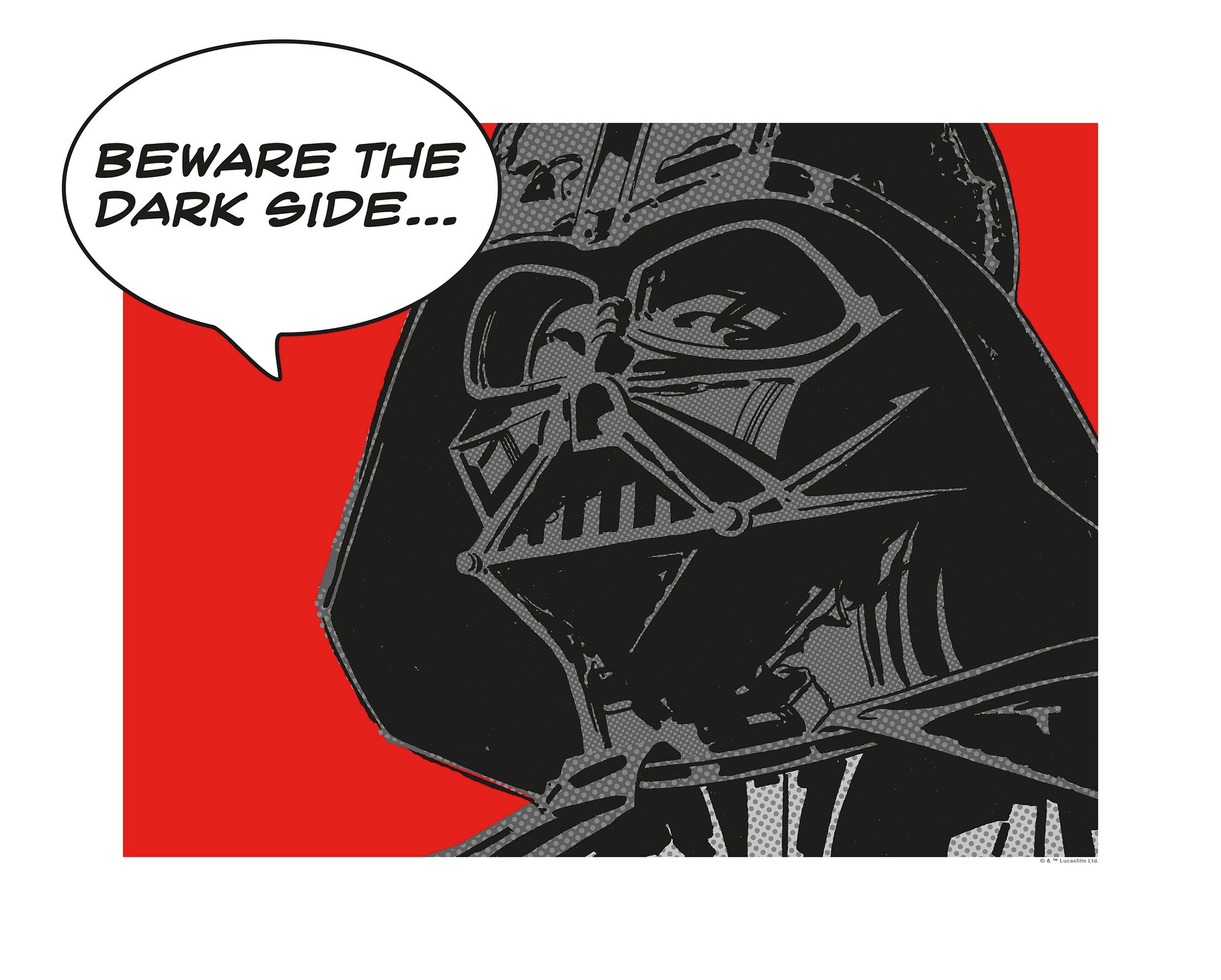 Image of Komar Poster »Star Wars Classic Comic Quote Vader«, Star Wars bei Ackermann Versand Schweiz