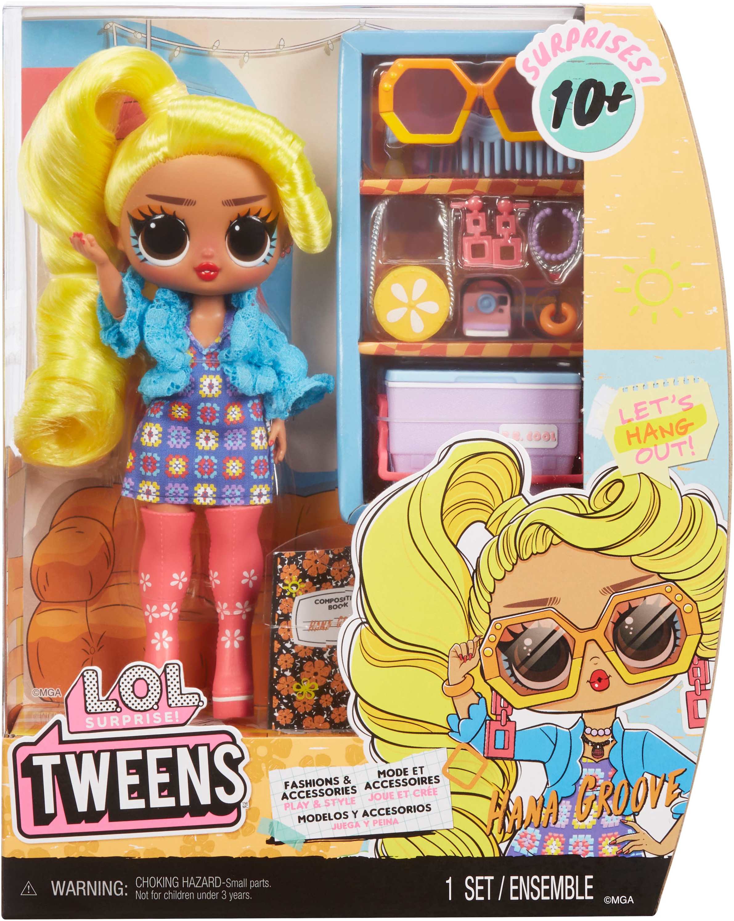 L.O.L. SURPRISE! Anziehpuppe »L.O.L. Surprise Tweens Core Doll - Hana Groove«