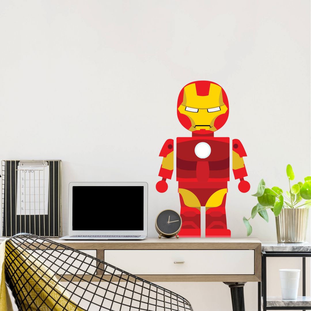 Wandtattoo »Spielfigur Iron Man Superhero«, (1 St.), selbstklebend, entfernbar