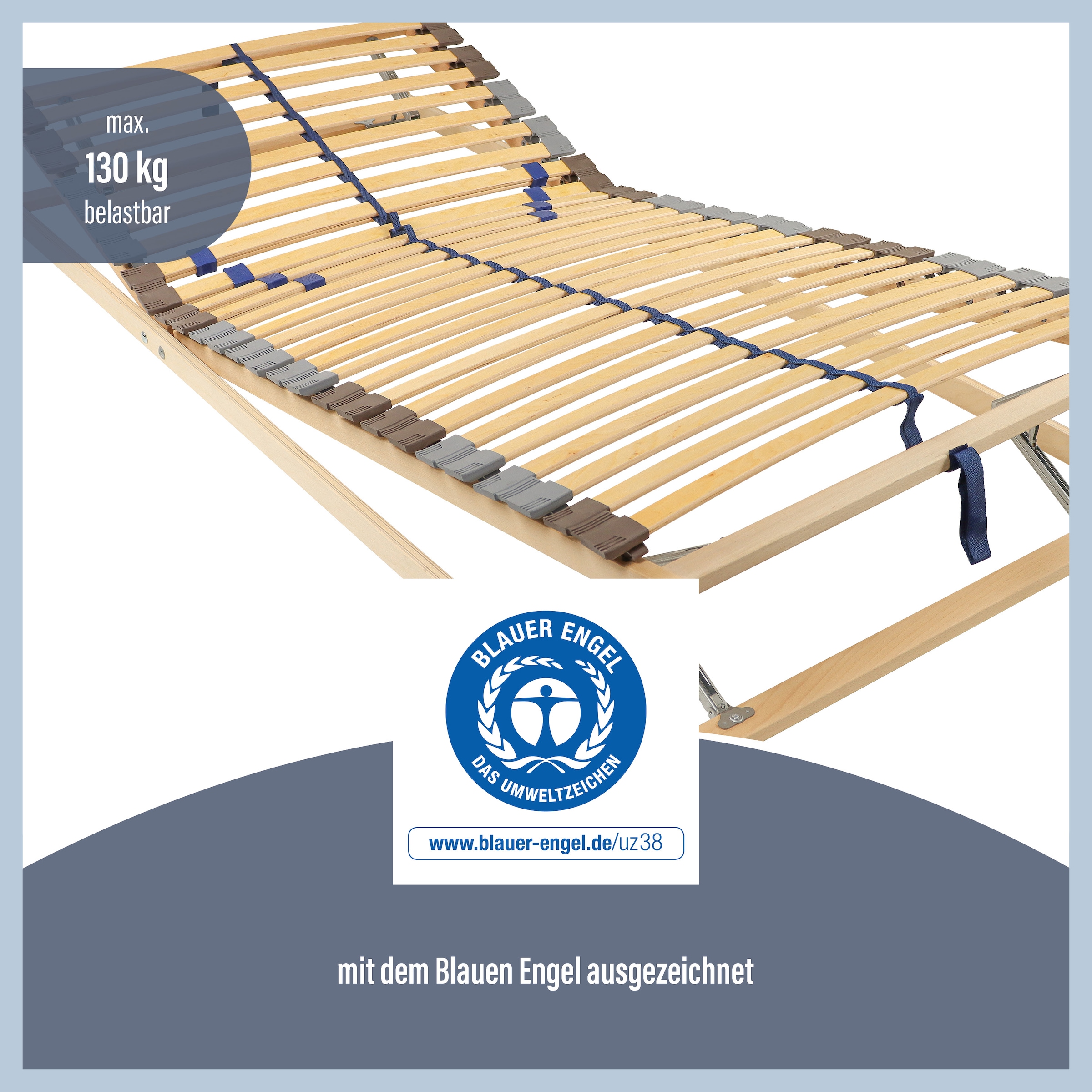 Beco Lattenrost »Blue Star KF« ausgezeichnet mit dem Blauen Engel