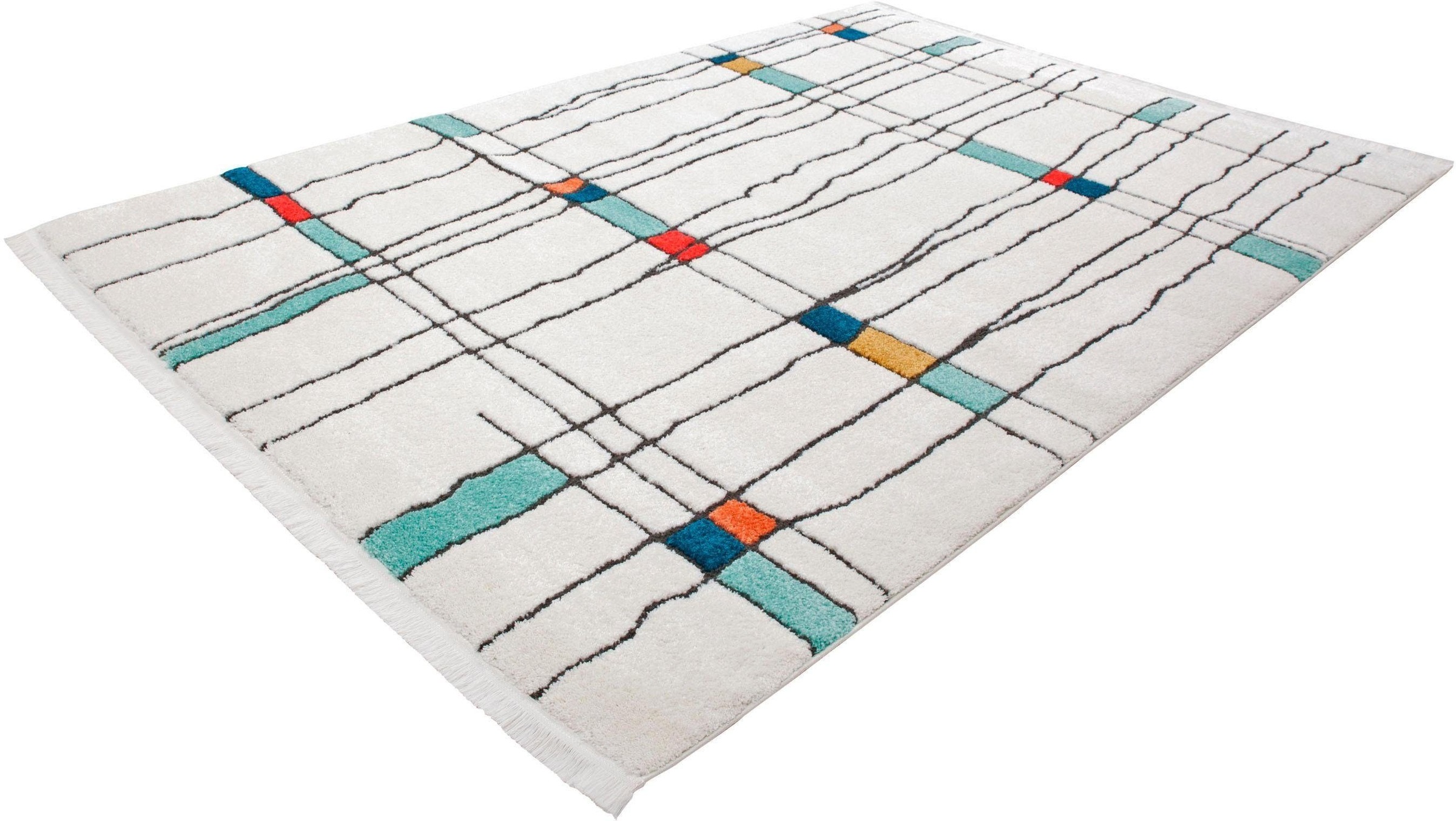 Image of calo-deluxe Teppich »Slikane 490«, rechteckig, 23 mm Höhe, Wohnzimmer bei Ackermann Versand Schweiz